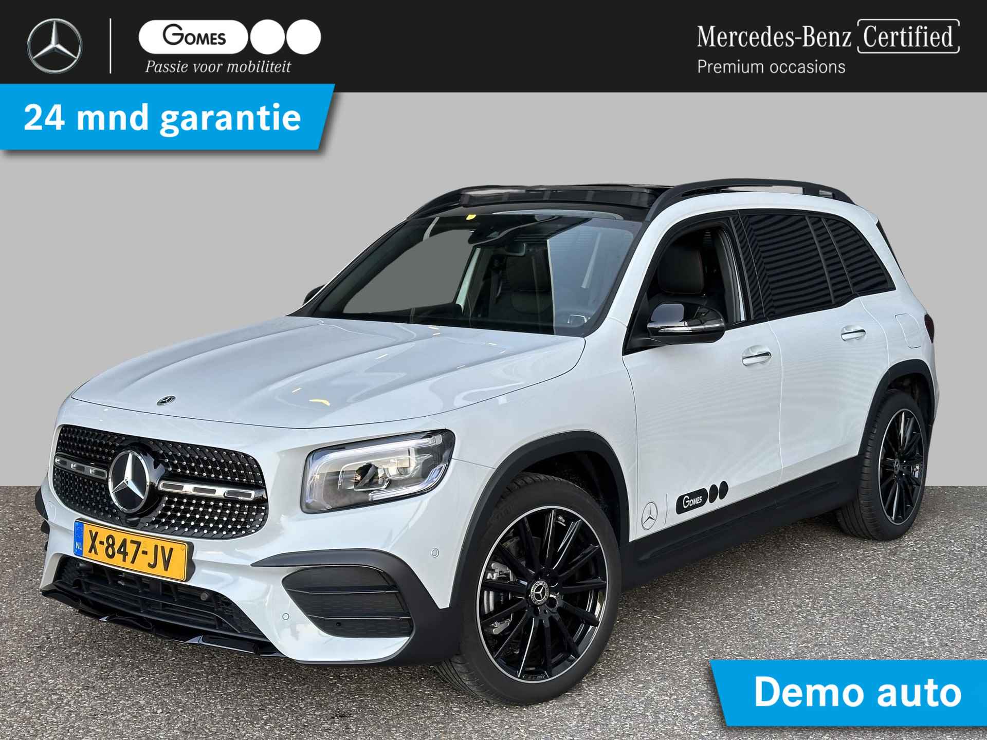 Mercedes-Benz GLB 180 AMG Line | 7-Zits | Premium | Nightpakket | Panoramadak | Achteruitrijcamera | Stoelverwarming | Sfeerverlichting | Dodehoekassistent | Apple & Android Carplay - 1/13