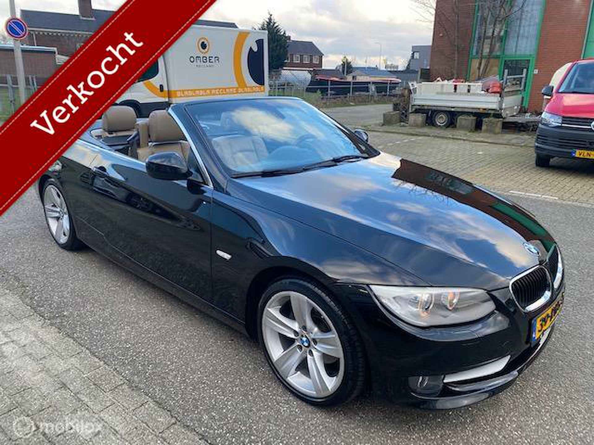 BMW 3-serie Cabrio 320i High Executive Automaat Trekhaak afneembaar , Nette NL auto , Stoel verwarming ,  goed onderhouden , in perfecte staat , Lage km stand - 22/32