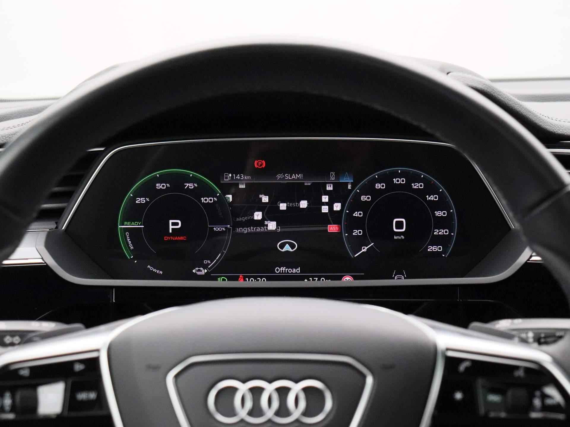 Audi Q8 Sportback e-tron 55 quattro Advanced Edition 115 kWh 408 PK | Automaat | Navigatie | 360 Camera | Panoramadak | Cruise Control | Head-up Display | Stoelverwarming | Lichtmetalen velgen | Climate Control | Bang & Olufsen 3D | - 8/53