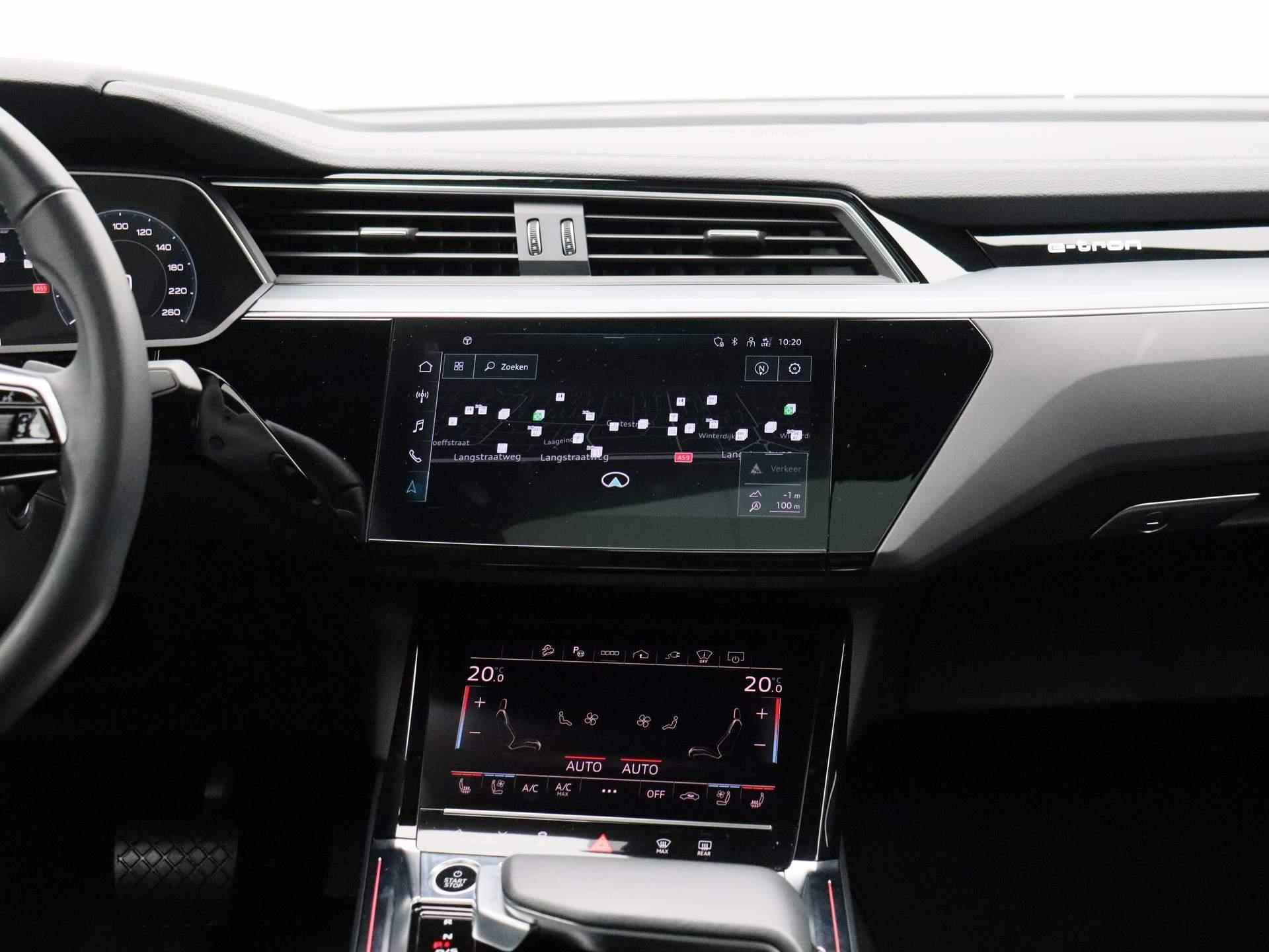 Audi Q8 Sportback e-tron 55 quattro Advanced Edition 115 kWh 408 PK | Automaat | Navigatie | 360 Camera | Panoramadak | Cruise Control | Head-up Display | Stoelverwarming | Lichtmetalen velgen | Climate Control | Bang & Olufsen 3D | - 9/53