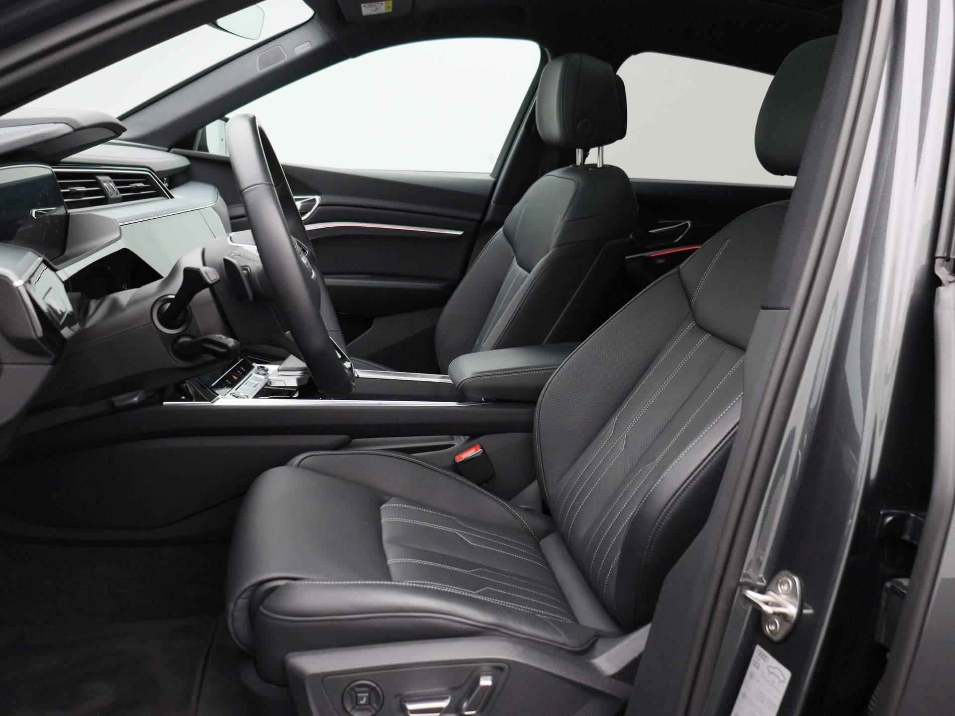 Audi Q8 Sportback e-tron 55 quattro Advanced Edition 115 kWh 408 PK | Automaat | Navigatie | 360 Camera | Panoramadak | Cruise Control | Head-up Display | Stoelverwarming | Lichtmetalen velgen | Climate Control | Bang & Olufsen 3D | - 12/53