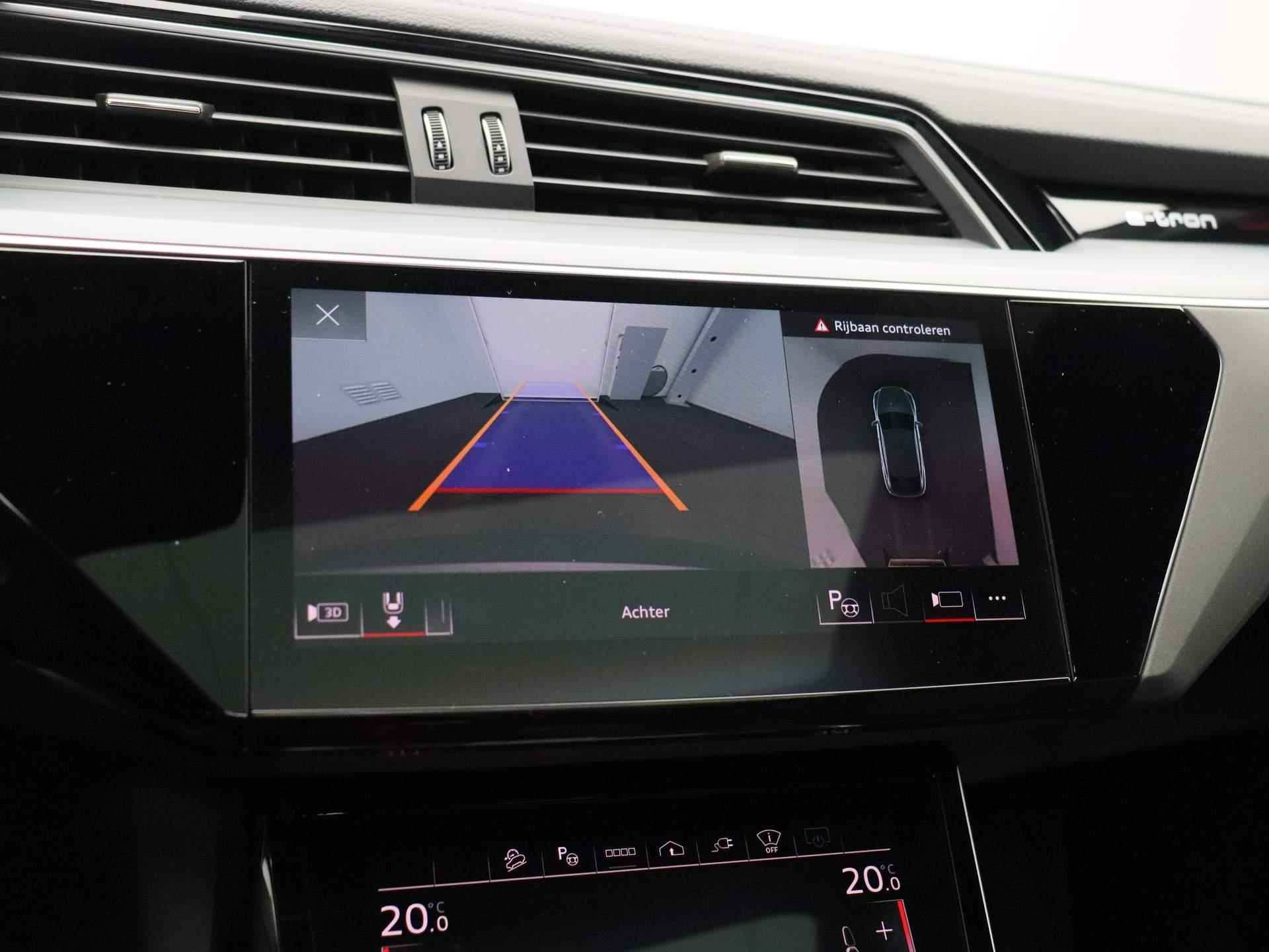 Audi Q8 Sportback e-tron 55 quattro Advanced Edition 115 kWh 408 PK | Automaat | Navigatie | 360 Camera | Panoramadak | Cruise Control | Head-up Display | Stoelverwarming | Lichtmetalen velgen | Climate Control | Bang & Olufsen 3D | - 20/53