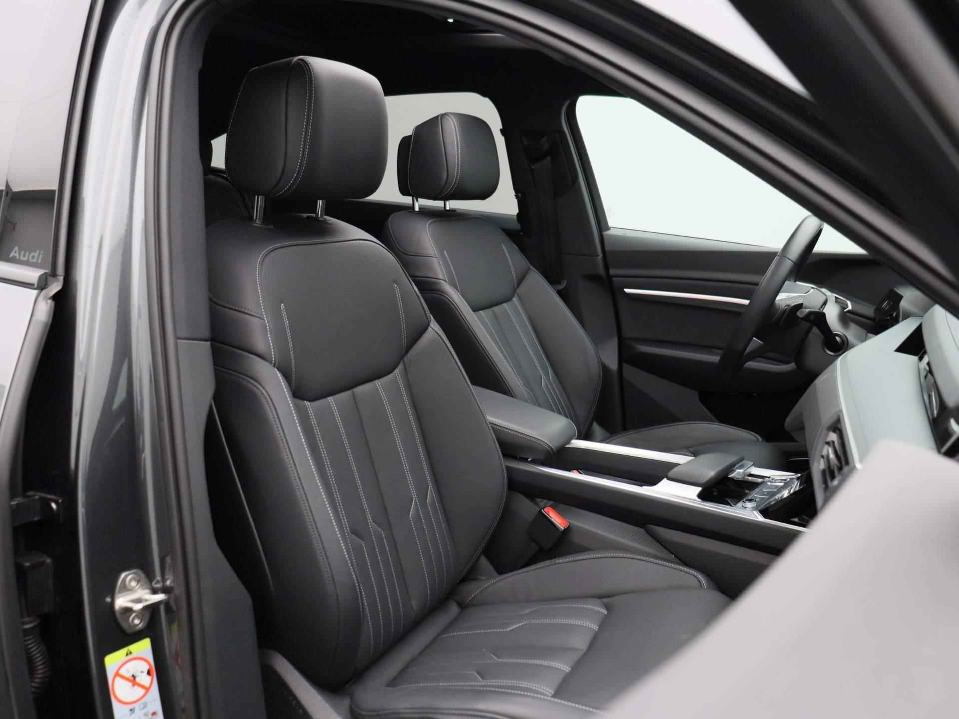 Audi Q8 Sportback e-tron 55 quattro Advanced Edition 115 kWh 408 PK | Automaat | Navigatie | 360 Camera | Panoramadak | Cruise Control | Head-up Display | Stoelverwarming | Lichtmetalen velgen | Climate Control | Bang & Olufsen 3D | - 48/53