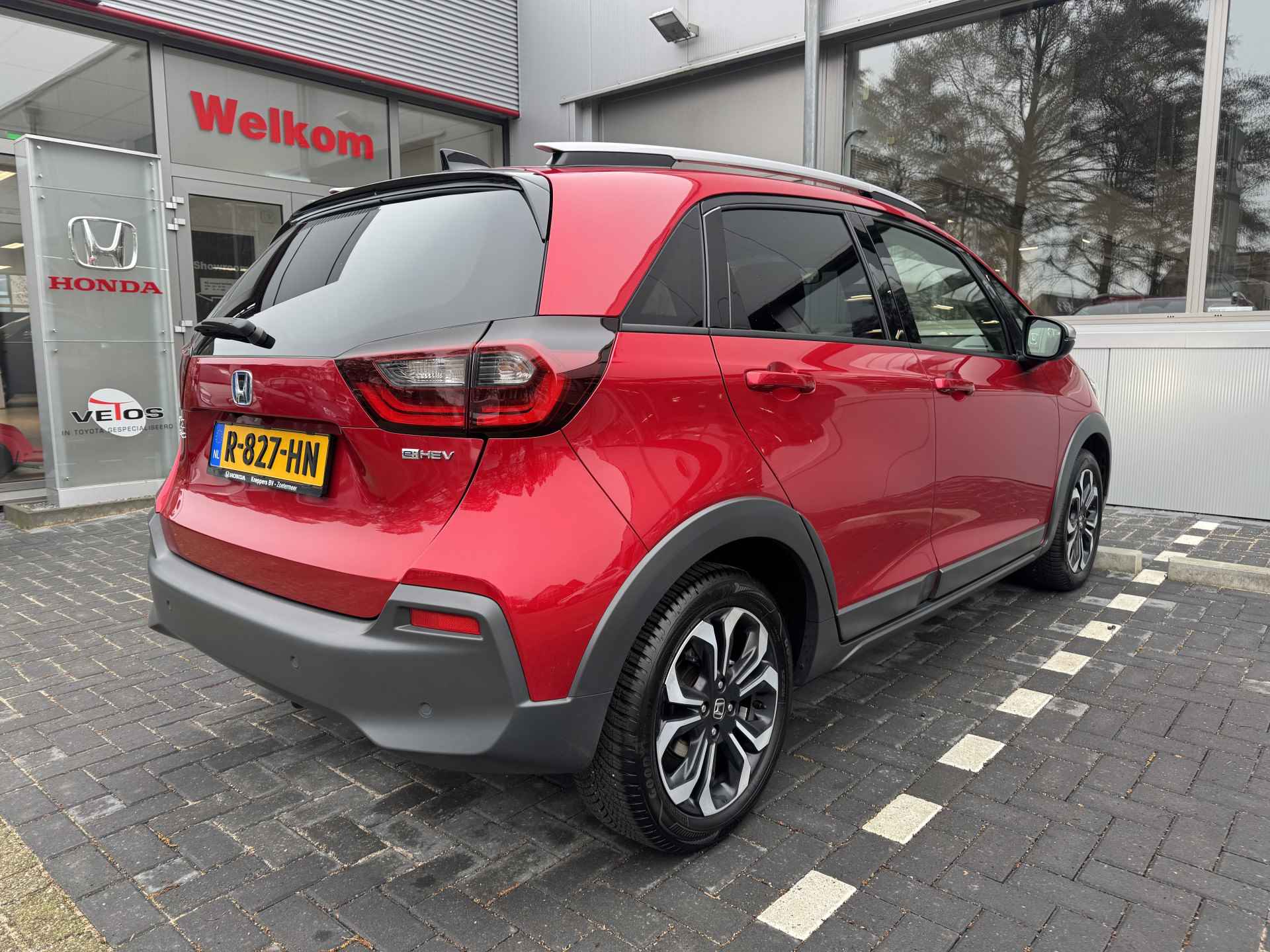 Honda Jazz 1.5 e:HEV Crosstar Navigatie, Parkeersensoren V+A, Apple/Android , All-in Rijklaarprijs - 14/43