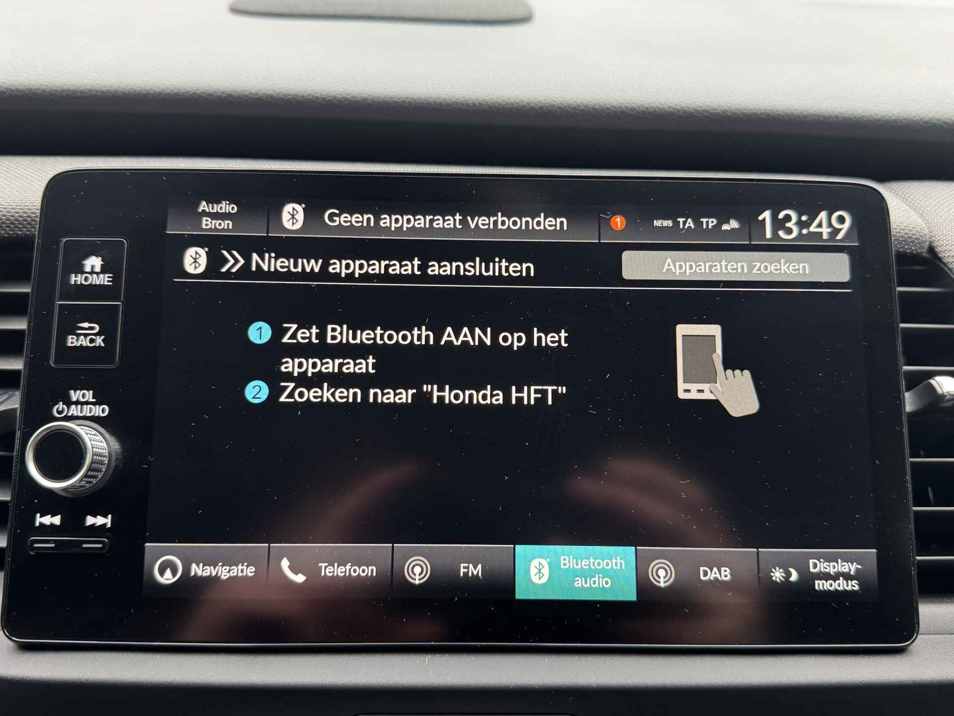 Honda Jazz 1.5 e:HEV Crosstar Navigatie, Parkeersensoren V+A, Apple/Android , All-in Rijklaarprijs - 33/43