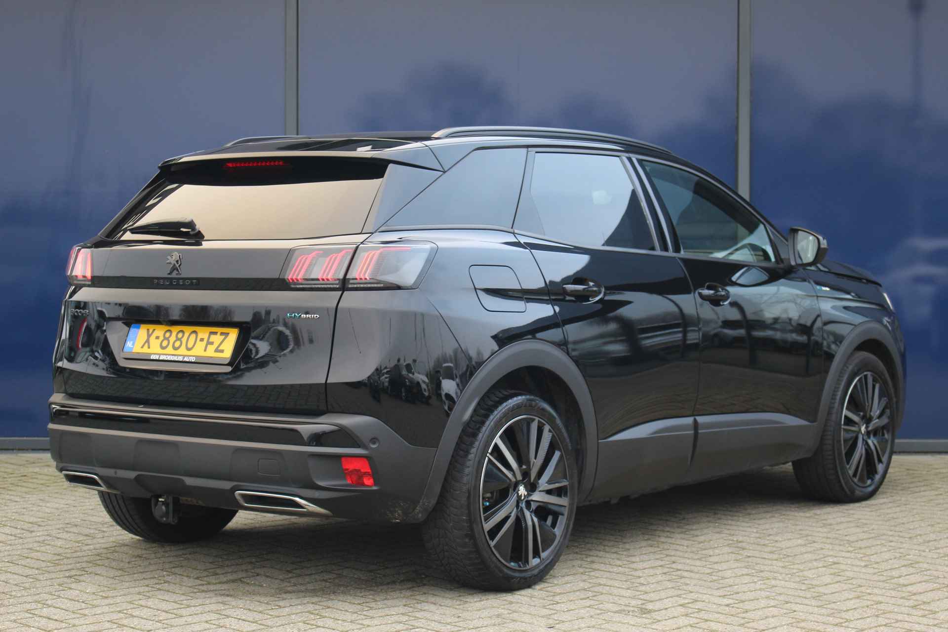 Peugeot 3008 1.6 HYbrid 225 GT | Black Pack | Massage | Full Led | Keyless | Carplay | Adeptive Cruise | - 26/38