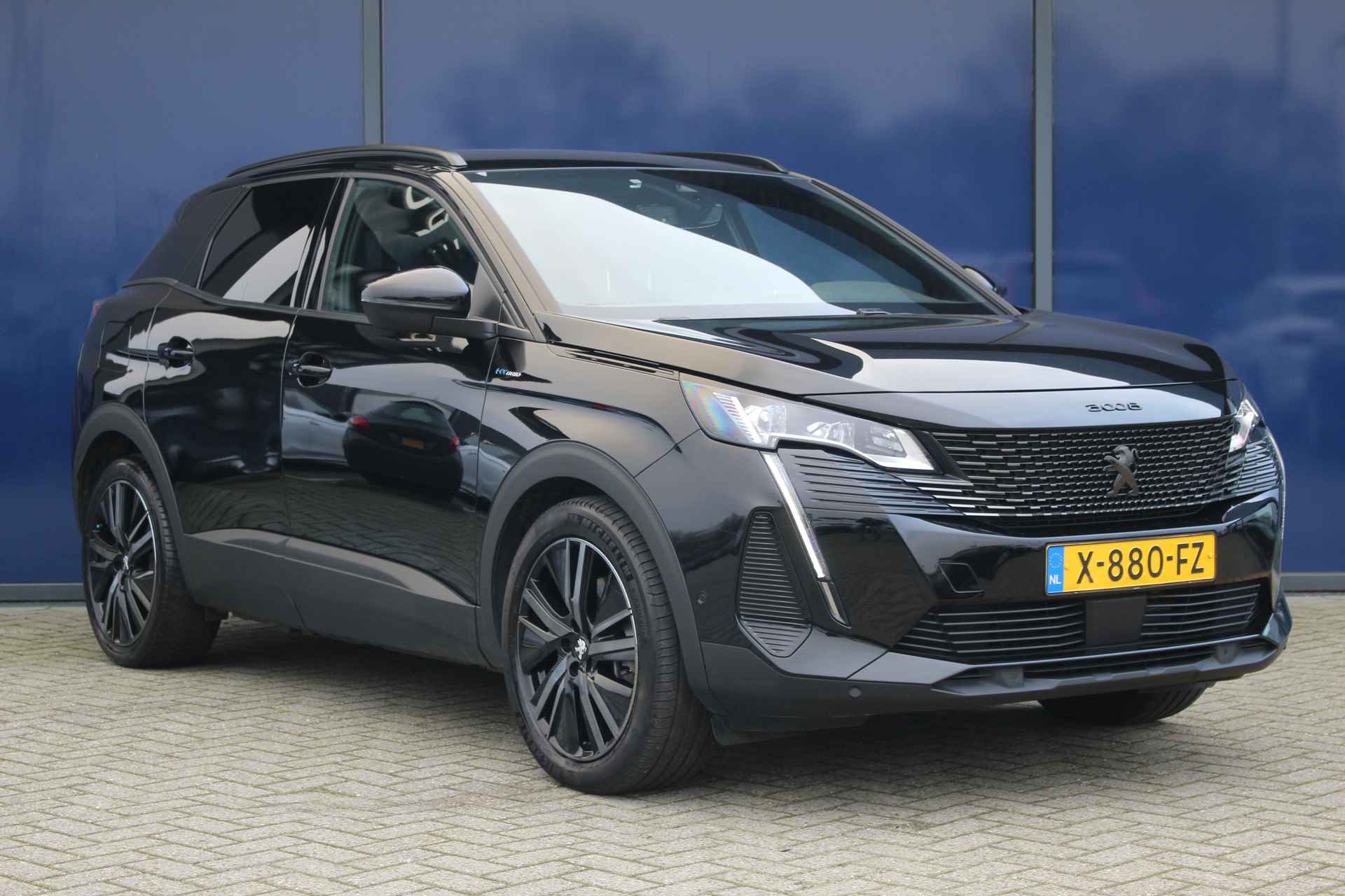 Peugeot 3008 1.6 HYbrid 225 GT | Black Pack | Massage | Full Led | Keyless | Carplay | Adeptive Cruise | - 38/38