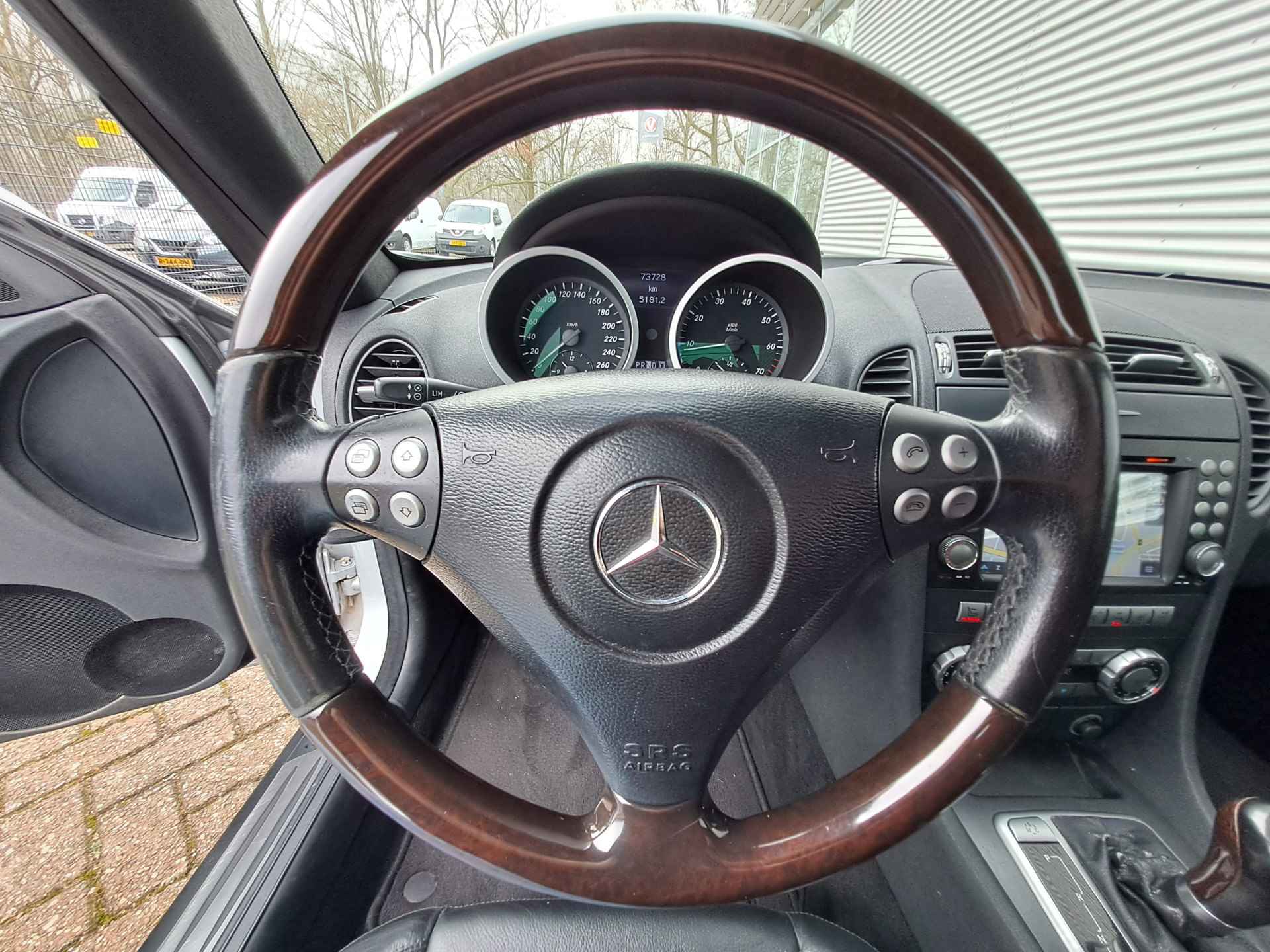 Mercedes-Benz SLK 200 K. Cabrio AUTOMAAT Elektrische hardtop | Navigatie | Cruise | Stoelverwarming | Xenon | Leder - 19/39