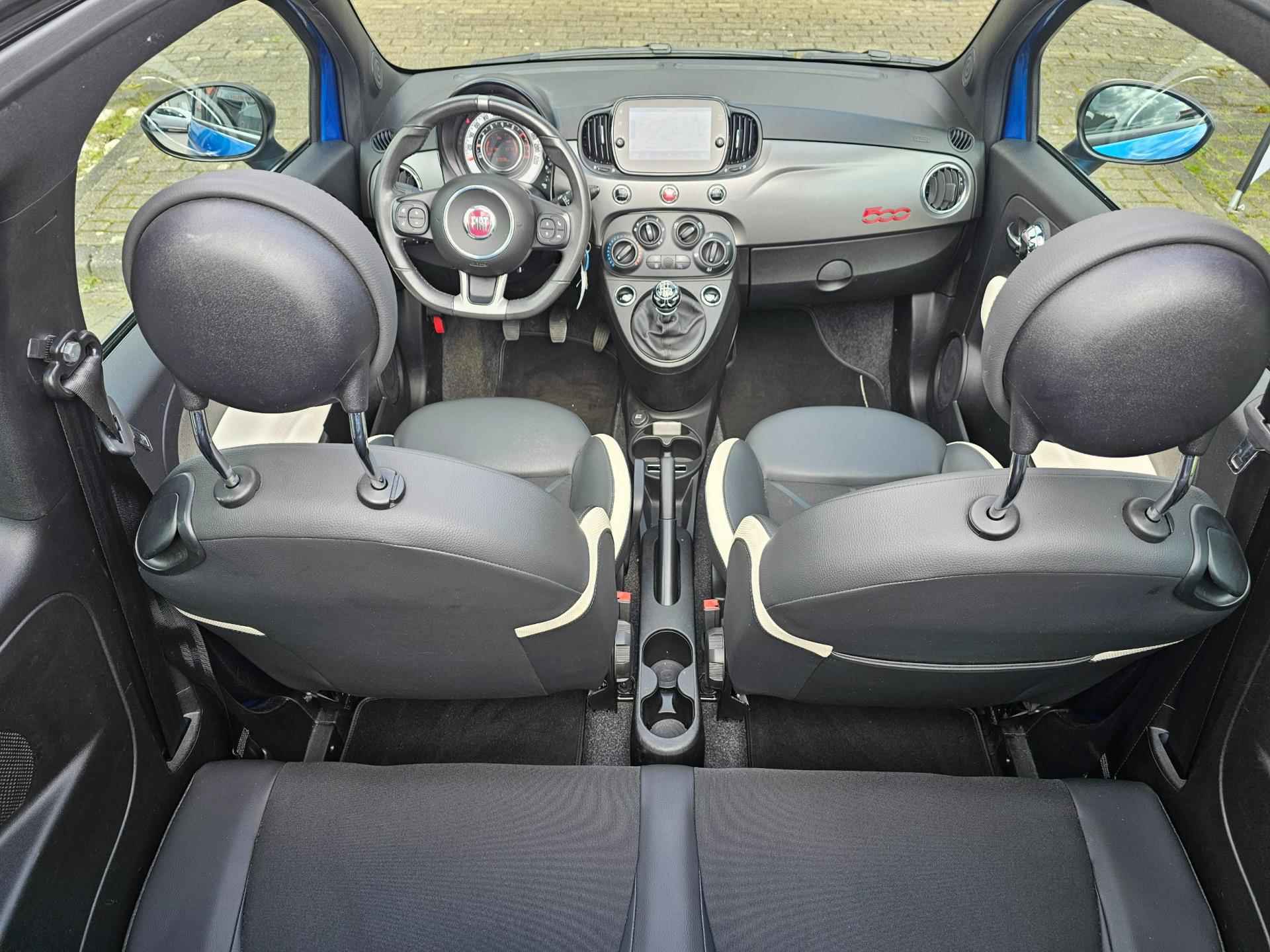 Fiat 500 C 0.9 TwinAir GT Turbo Sport 85pk BJ.2020 / Navi / Cruise / Xenon / 500S / Carplay Android / Pdc / 16"Lmv !! - 17/28