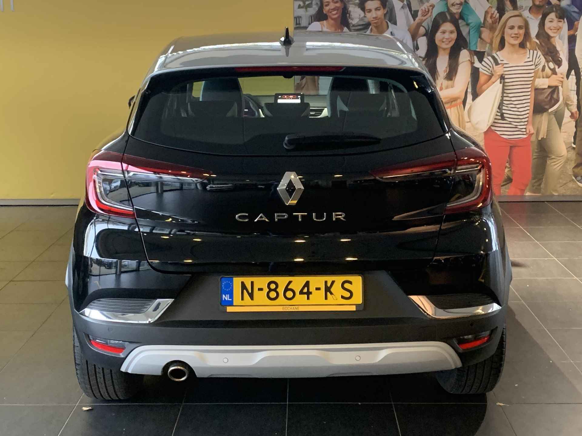 Renault Captur 1.3 TCe 140 EDC Intens AUTOMAAT | NAVIGATIE | RONDOM ZICHT CAMERA | PARKEERSENSOREN VOOR-EN ACHTER | ADAPTIEVE CRUISE CONTROL | STOEL-EN STUURVERWARMING - 7/13