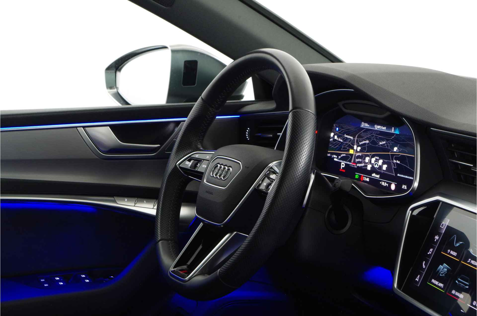 Audi S7 Sportback 3.0 TDI quattro 350pk V6 > Daytona/360°/B&O/HD-matrix/Head-up/Pano.schuif/trekhaak - 18/42
