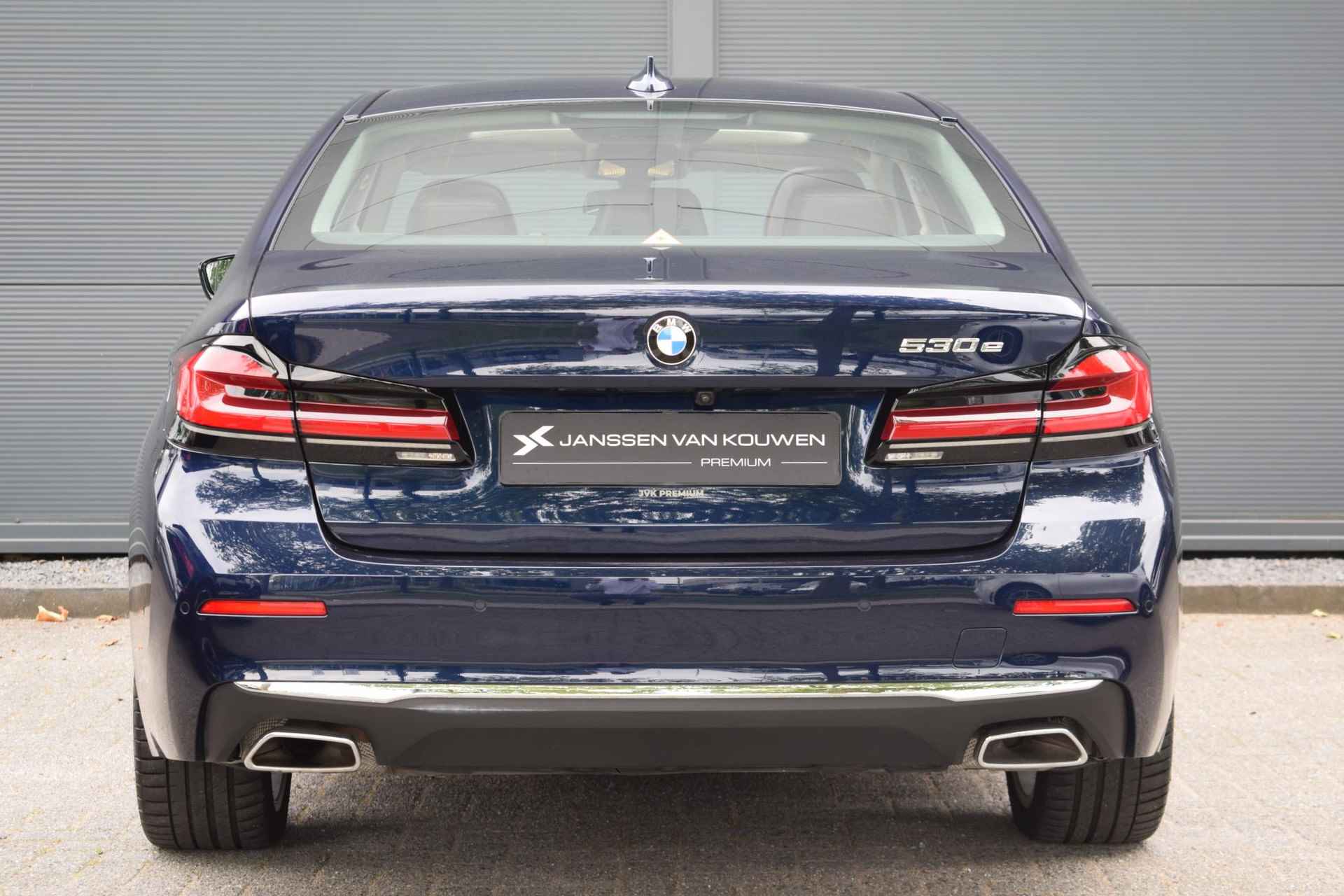 BMW 5-serie 530e High Executive / SOH 94%/ Schuifdak / Nappa leder / Luxury Line - 6/74