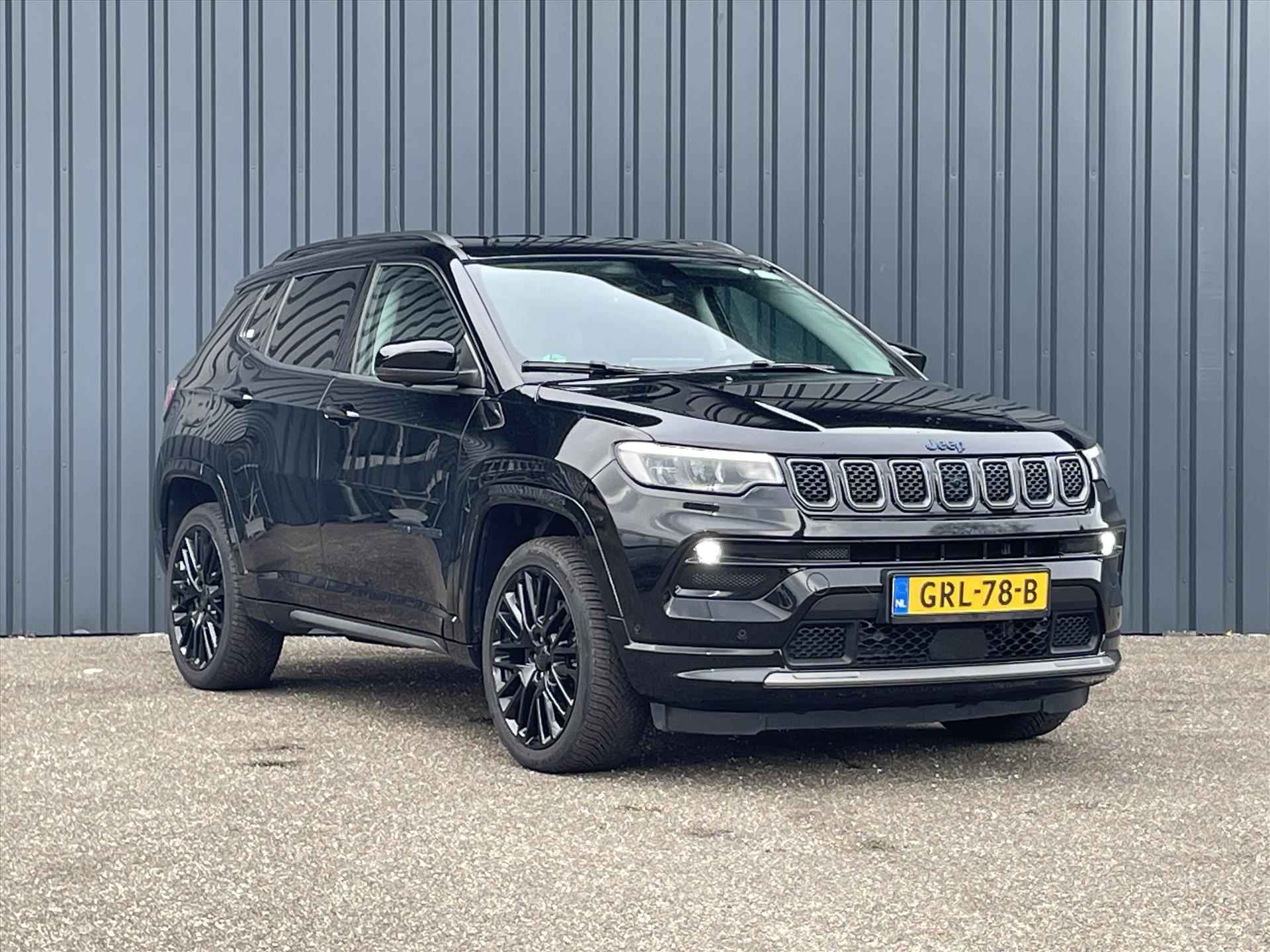 JEEP Compass 1.3 PHEV 240pk 4WD S I Automaat I All Season I Stoel/Stuur Verwarming I Elektr. Stoel Leder I 360 Camera I Elektr. Kofferbak I - 7/30