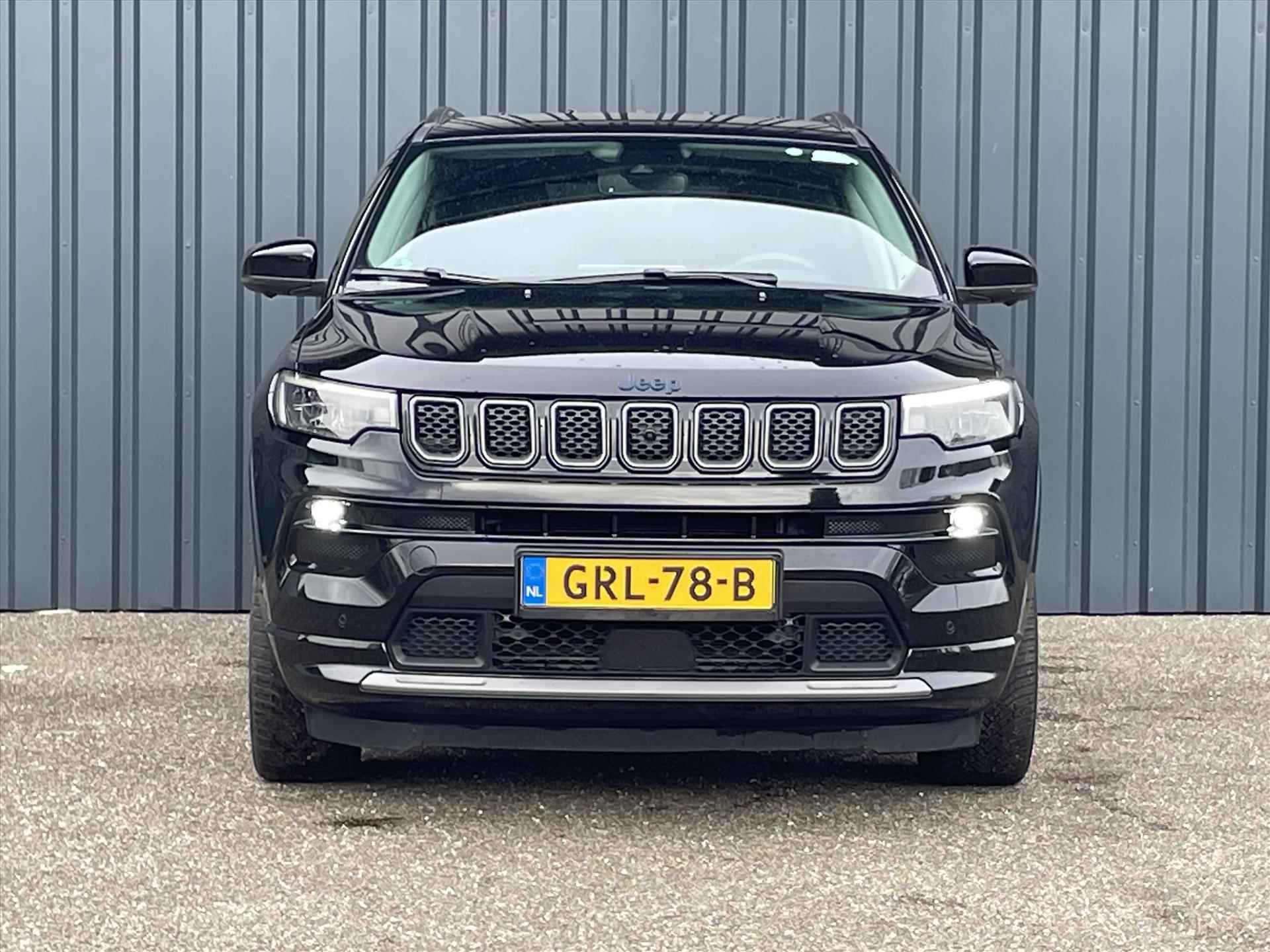 JEEP Compass 1.3 PHEV 240pk 4WD S I Automaat I All Season I Stoel/Stuur Verwarming I Elektr. Stoel Leder I 360 Camera I Elektr. Kofferbak I - 8/30