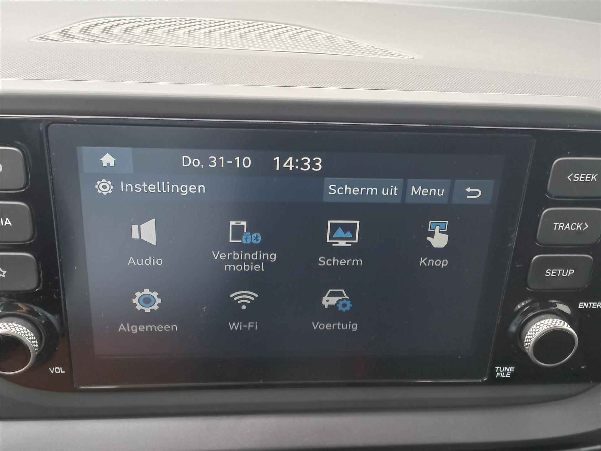 Hyundai I20 1.0T 48V 100pk Automaat | Airconditioning | Navigatie by app | Lm velgen | Camera | Cruise control | Parkeersensoren - 27/41