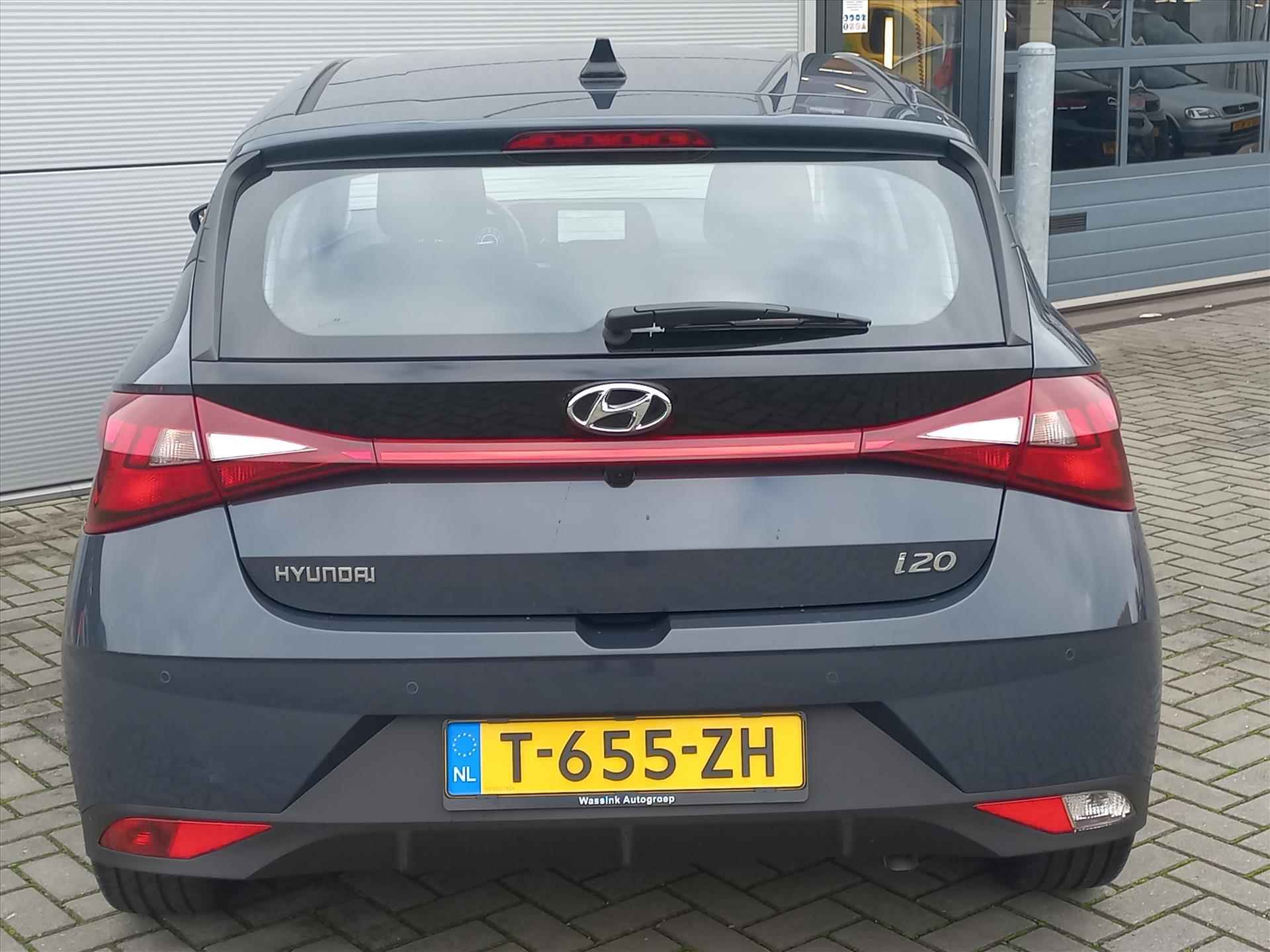 Hyundai I20 1.0T 48V 100pk Automaat | Airconditioning | Navigatie by app | Lm velgen | Camera | Cruise control | Parkeersensoren - 37/41