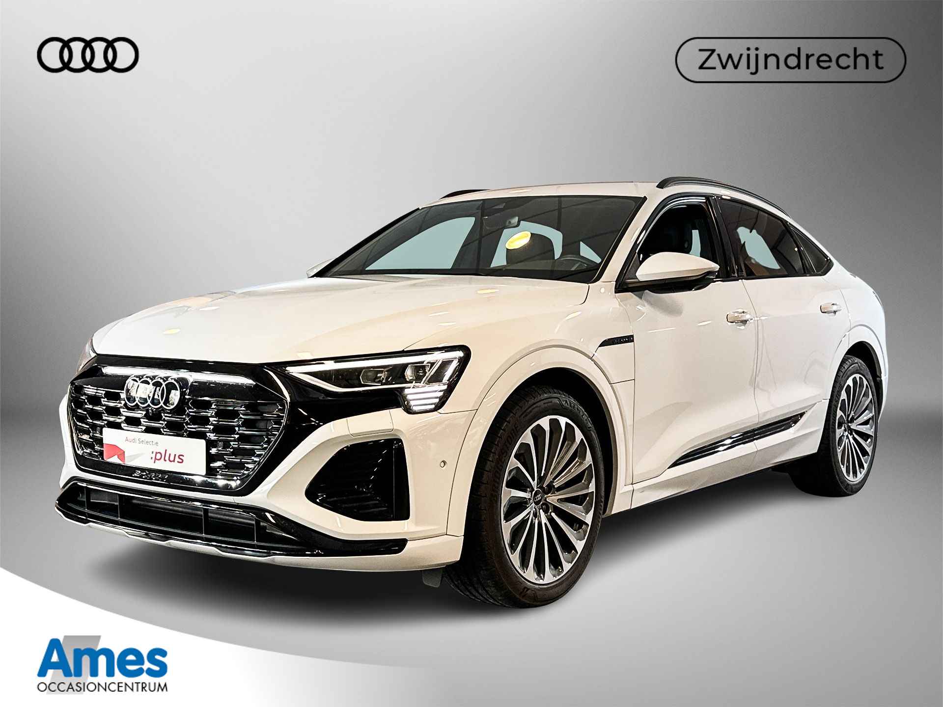 Audi Q8 Sportback e-tron 55 408pk quattro S Edition 115 kWh / Singleframe-projectielicht / Parkeerassistent plus /  Stoelverwarming voorin