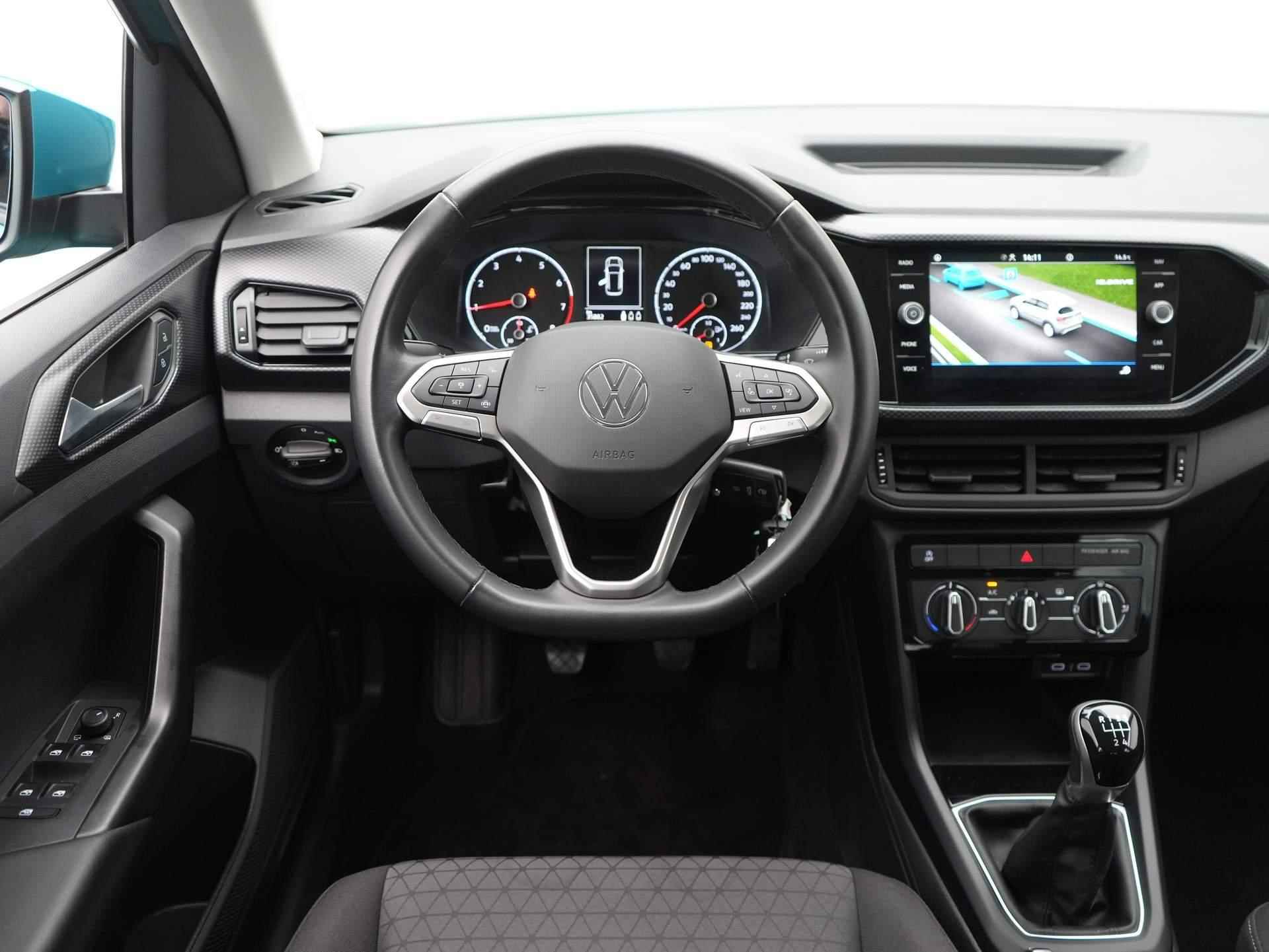 Volkswagen T-Cross 1.0 TSI Go Apple Carplay/Android Auto - Metallic - l.m. Velgen - Cruise - 13/36