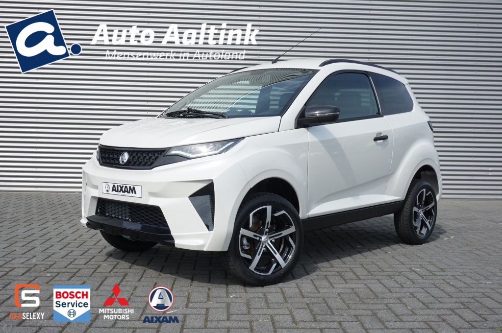 Aixam Crossover Premium 45KM/H AUTOMAAT | WIT METALLIC | PARK.SENS | CAMERA | HO