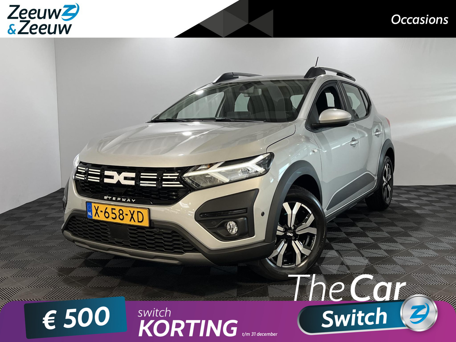 Dacia Sandero Stepway 1.0 TCe 100 ECO-G Essential | 1e eigenaar | Camera | Apple CarPlay/Android Auto | Lichtmetalen Velgen | Climate Control | Cruise Control |