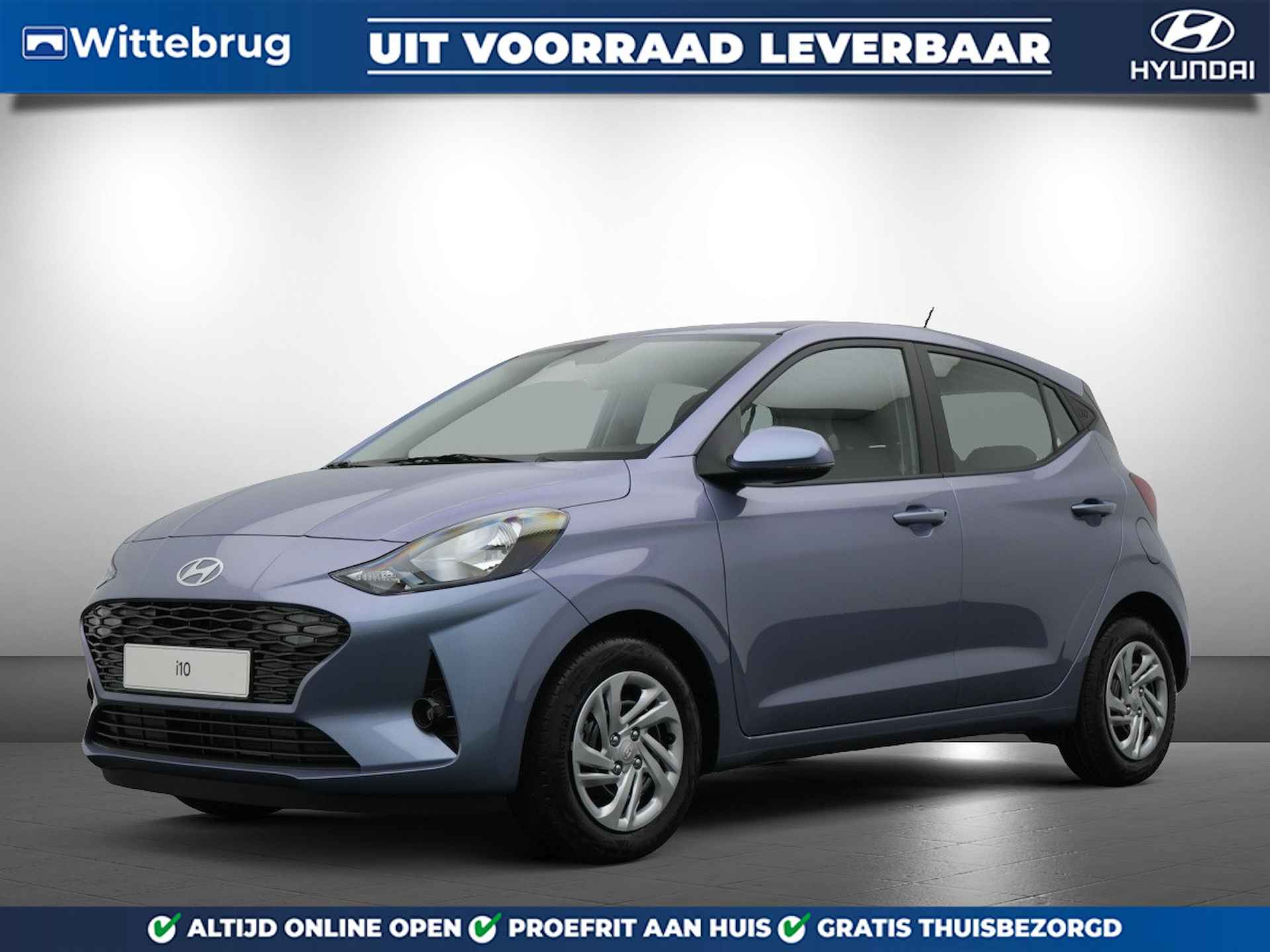 Hyundai i10 1.0 Comfort 5-zits AUTOMAAT | APPLE / ANDROID NAVIGATIE | AIRCO  Uit voorraad leverbaar! - 1/41