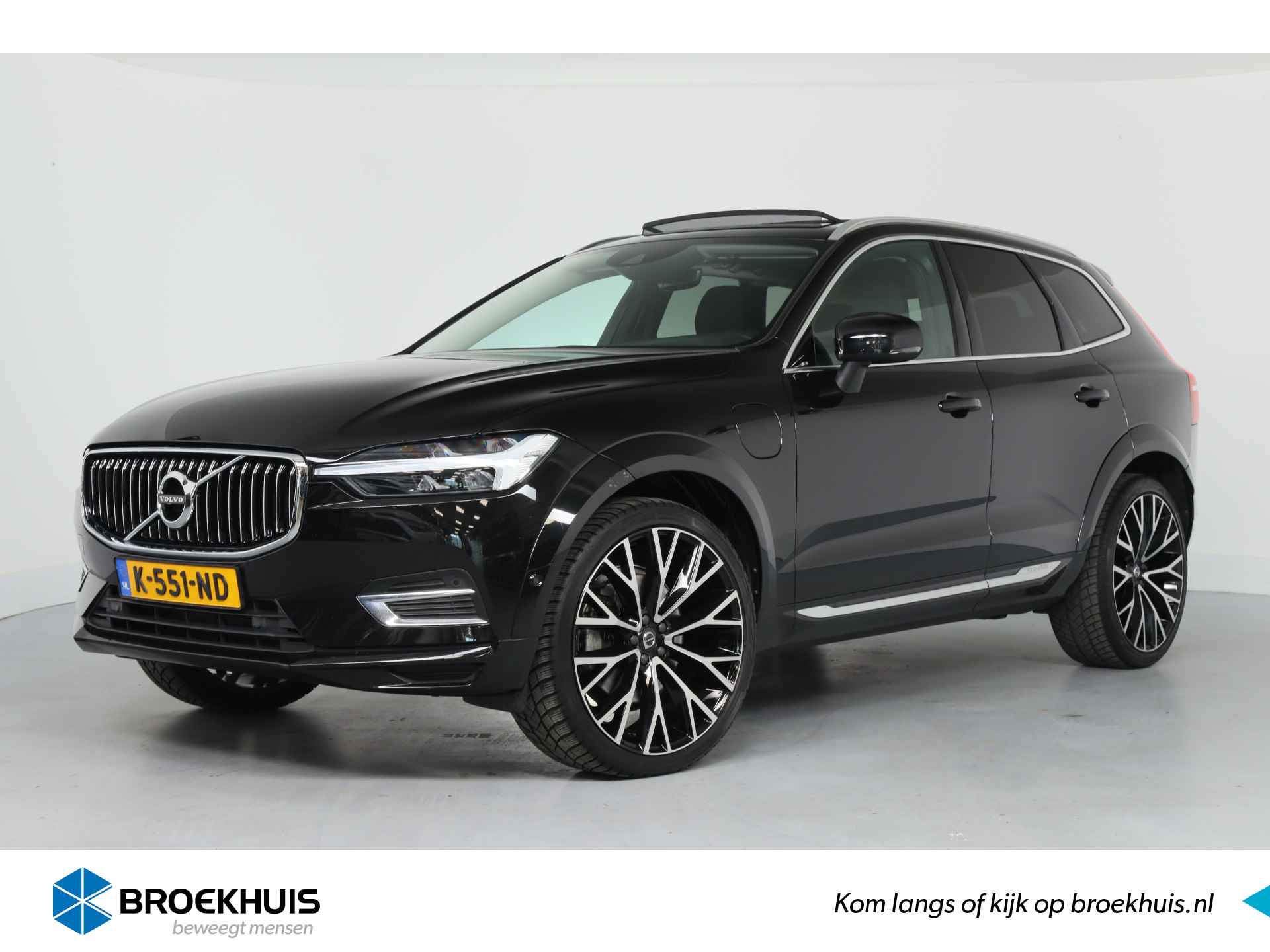 Volvo XC60 2.0 Recharge T6 AWD Inscription | 1e Eigenaar | Dealer Onderhouden! | LED | Leder | Open Dak | Stoel/stuur Verwarming | Camera |