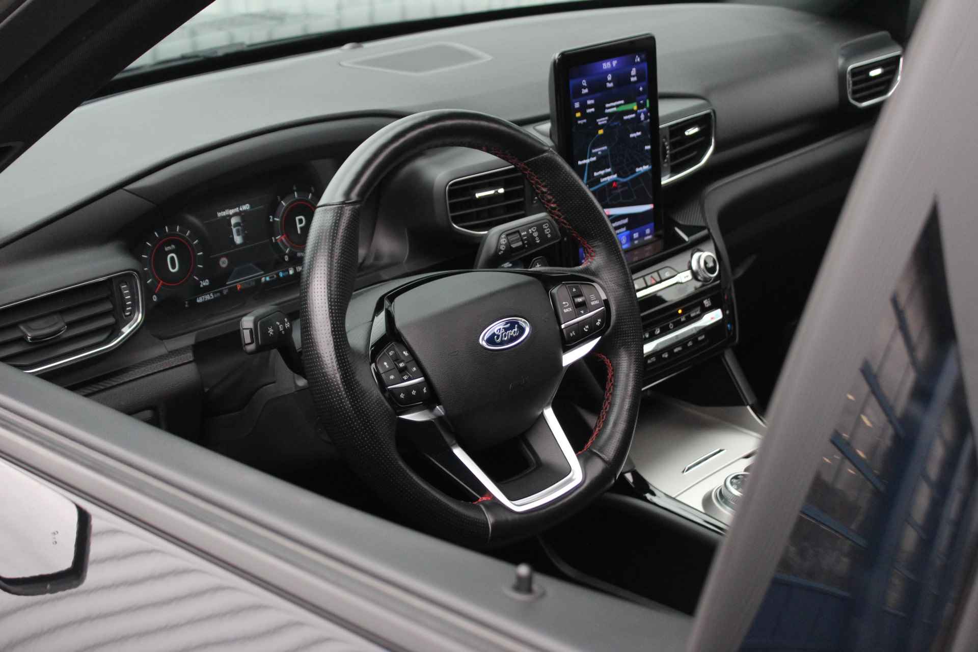Ford Explorer 3.0 V6 EcoBoost PHEV ST-Line | Verlengde Garantie t/m 2026! | Trekhaak! | 7-Persoons | BTW Auto | Adap. CruiseControl | BLIS | L - 8/49