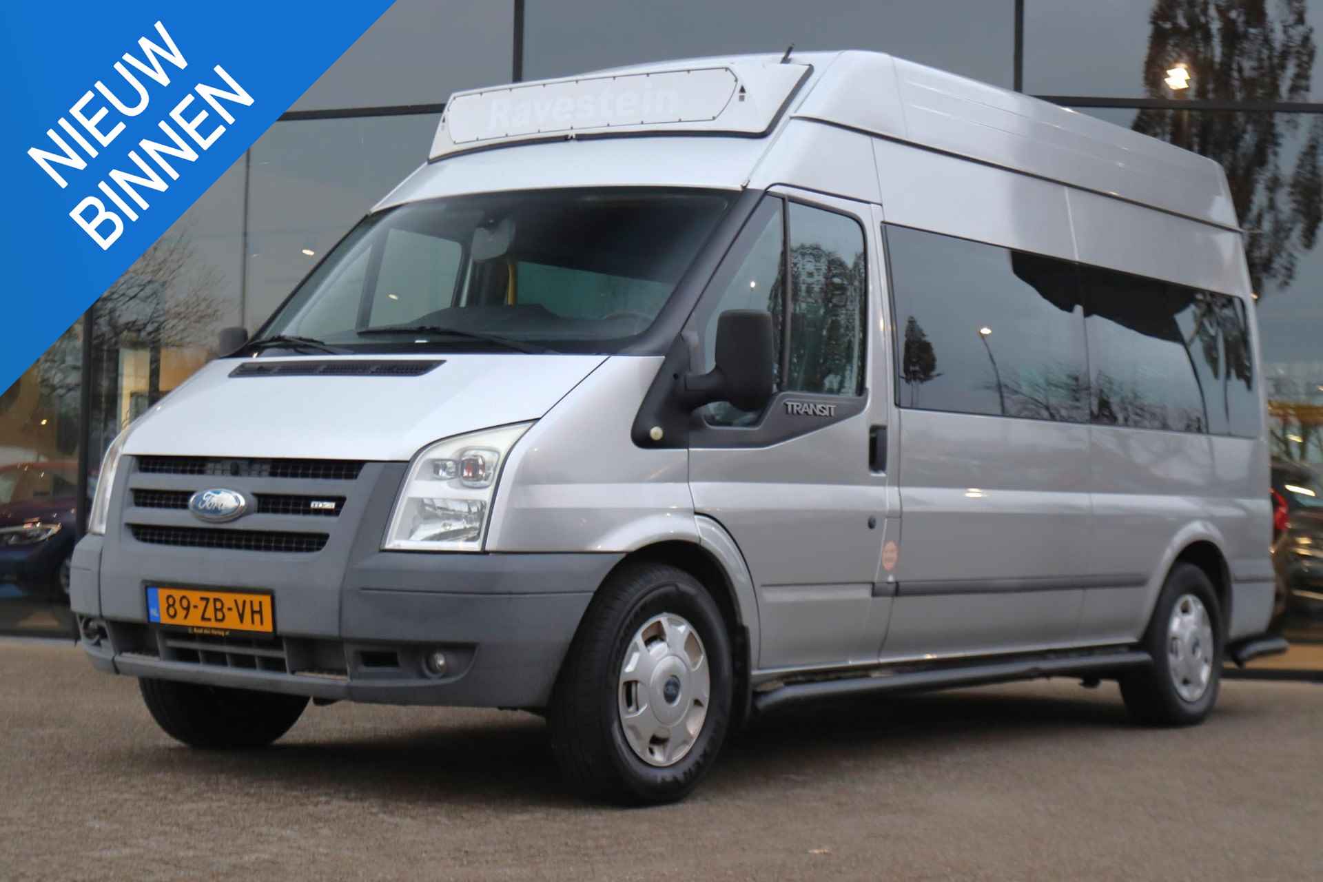 FORD TRANSIT KOMBI 330L 2.2 TDCI HD 9-PERS. ROLSTOEL | ROLSTOELLIFT | AIRCO | VOORRUITVERW.