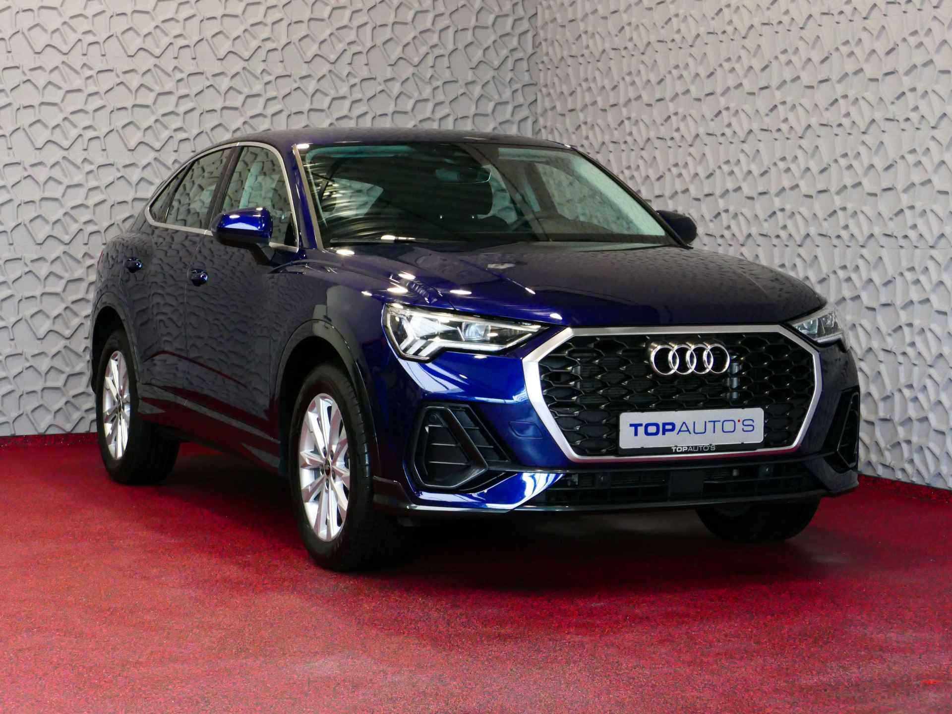 Audi Q3 Sportback 35 TFSI SPORT LINE CARPLAY NAVI LED ECC PDC LMV ADAP.CRUISE STOELVERW. KEYLESS 07/2023 - 54/82