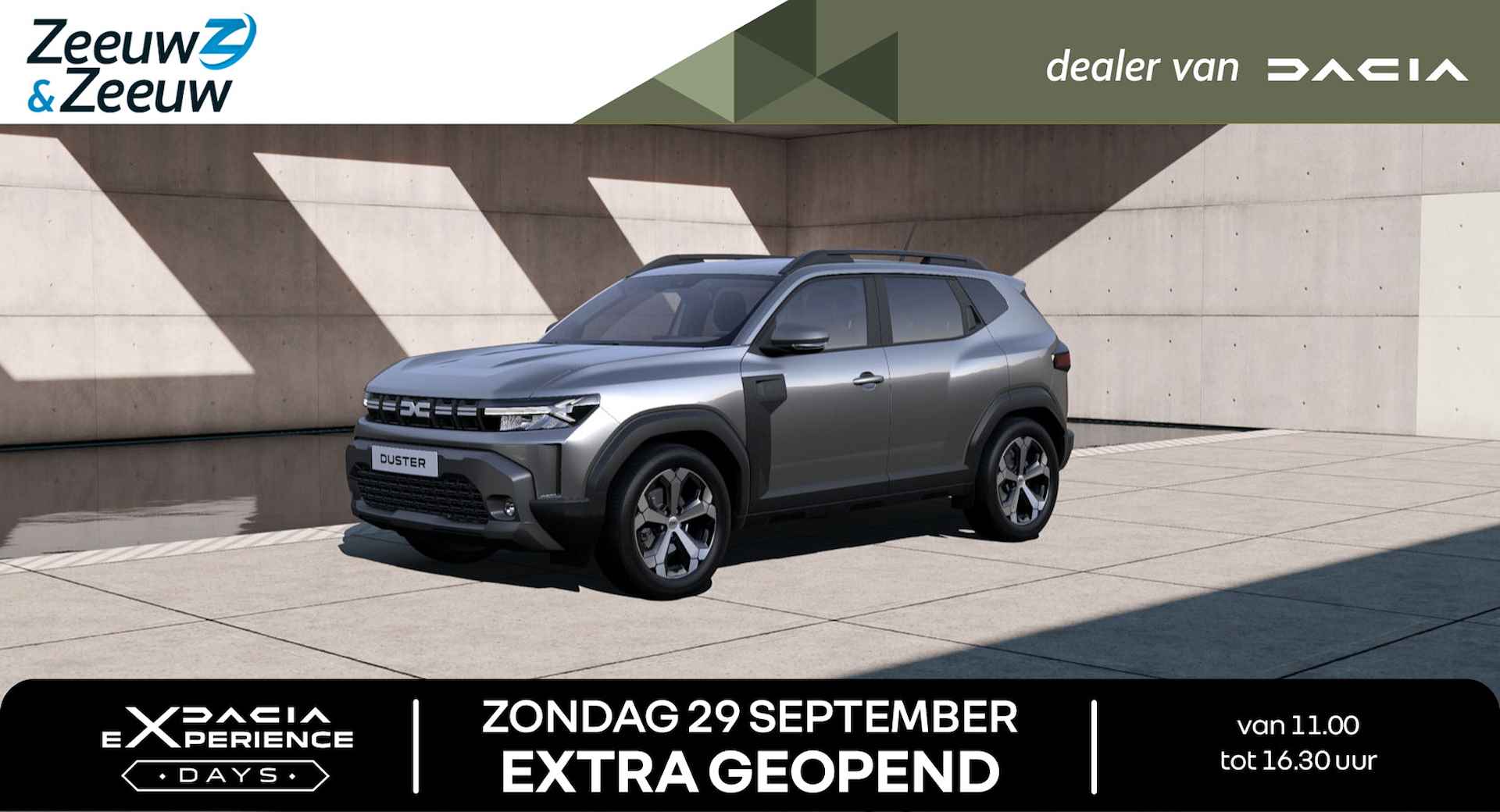 Dacia Duster 1.6 Hybrid 140 Journey | Profiteer nu van €500,- EXTRA korting met de Dacia Experience Days | + De Dacia 50/50 Deal tegen 2,9% rente! | Nu uit voorraad leverbaar | - 1/13