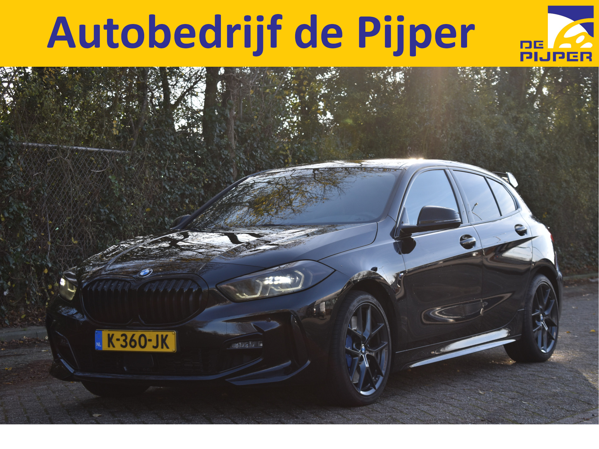 BMW 1-serie 120i High Executive Edition M-Sport | NL-Auto | M-perf.spoiler | Leder | Carplay | Sportstoelen | Full LED | NAP