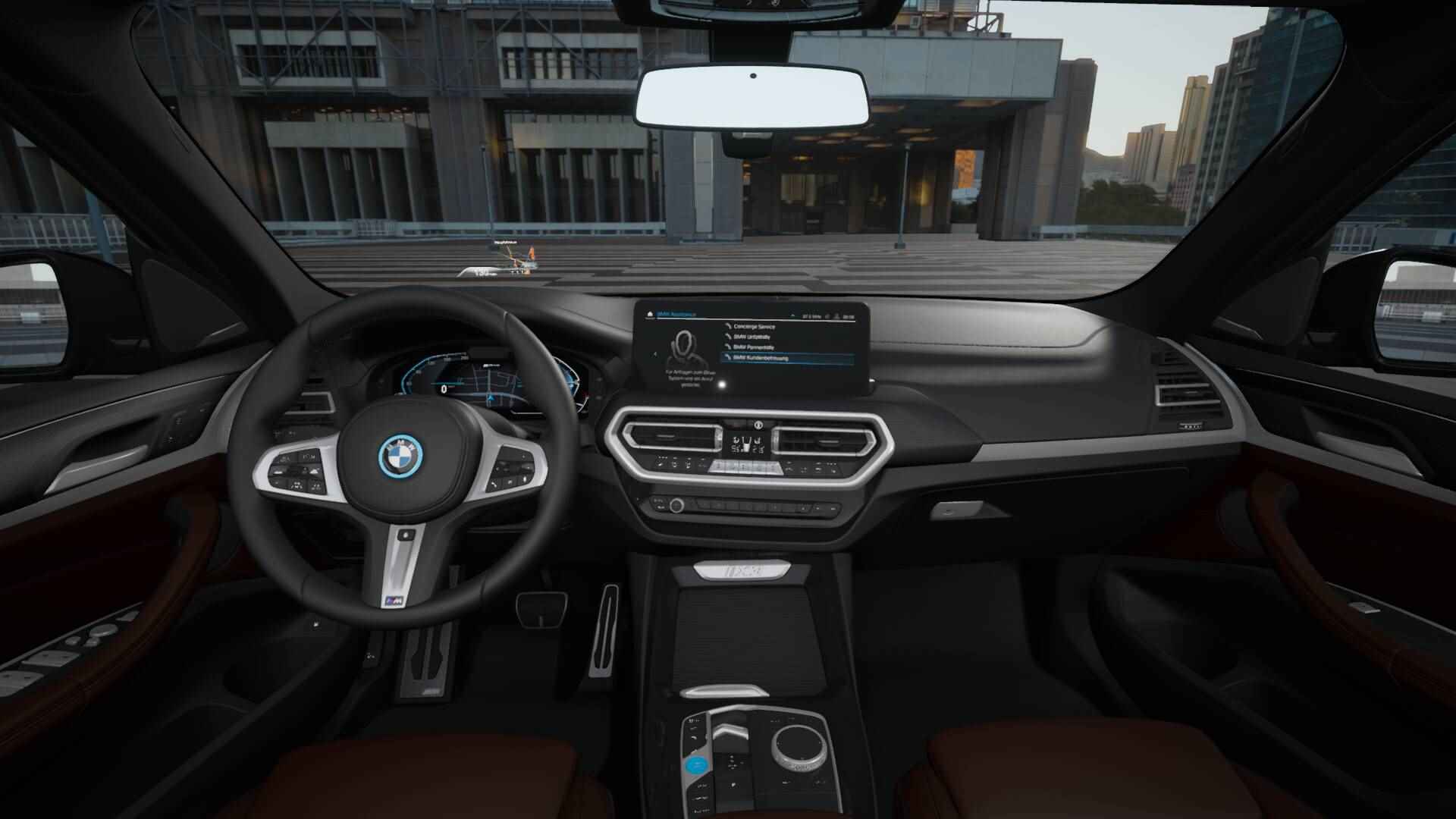 BMW iX3 High Executive 80 kWh / Trekhaak / Sportstoelen / Adaptieve LED / Parking Assistant Plus / Adaptief M Onderstel / Gesture Control / Driving Assistant Professional - 7/11