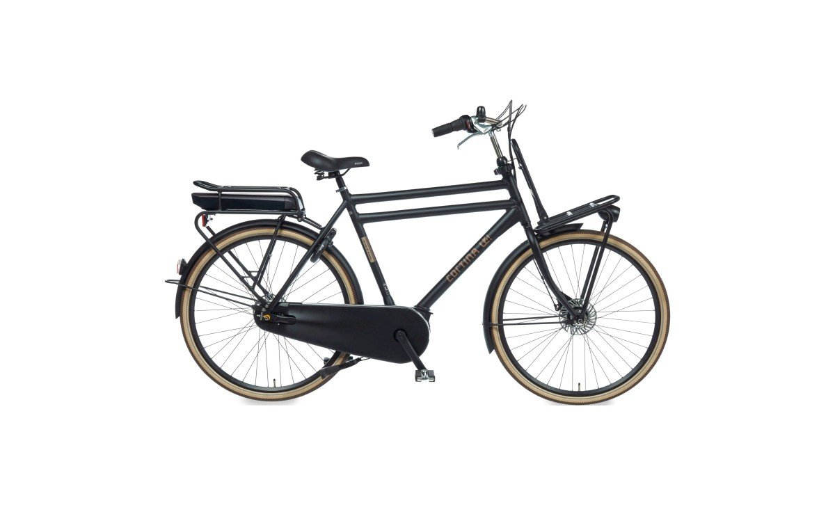 CORTINA E-U4 Transport Heren Jet Black Matt 53cm