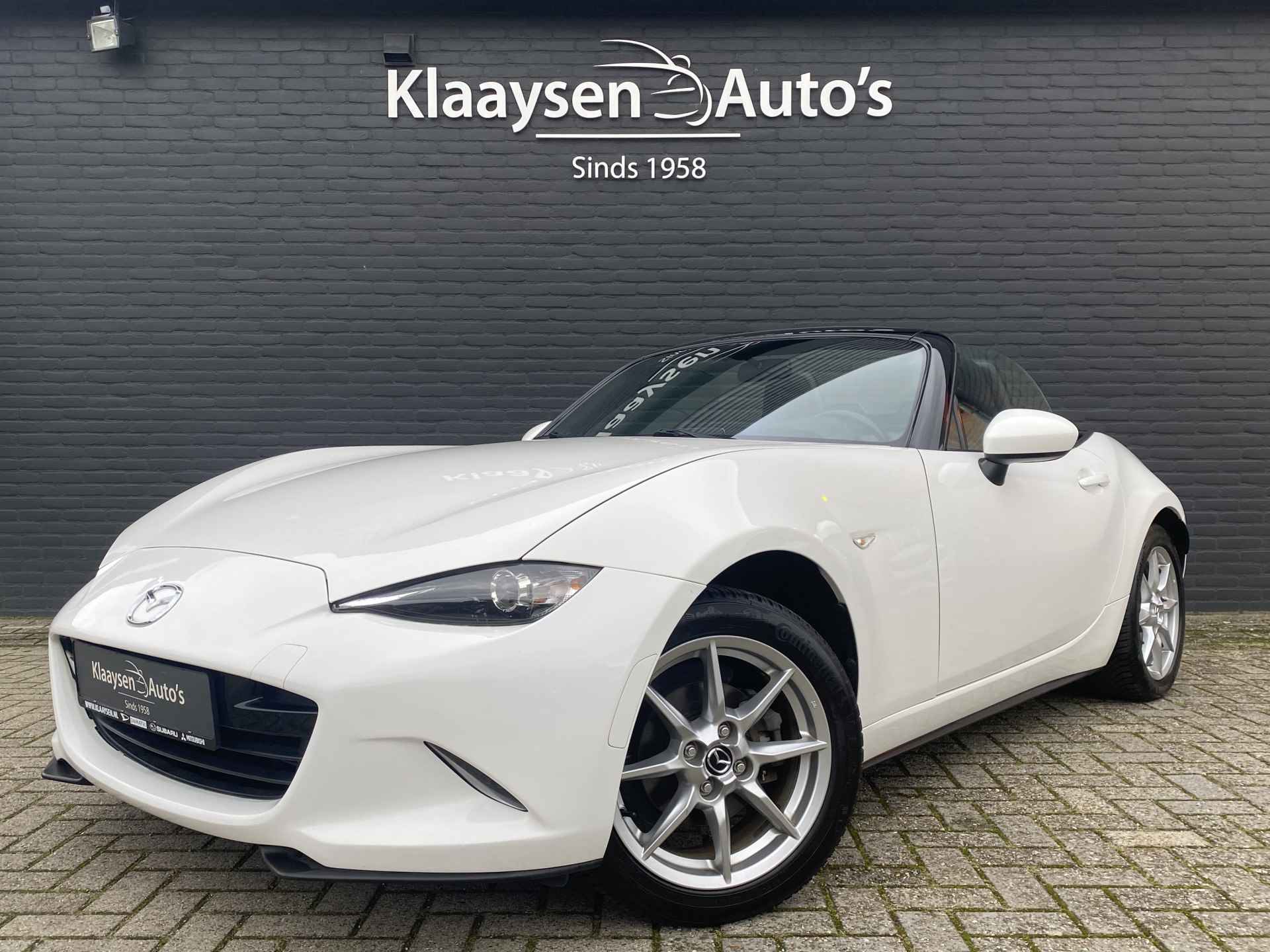 Mazda MX-5 1.5 SkyActiv-G 131 TS | 1e eigenaar | led verlichting | airco | bluetooth | cruise control | sportstoelen - 1/36