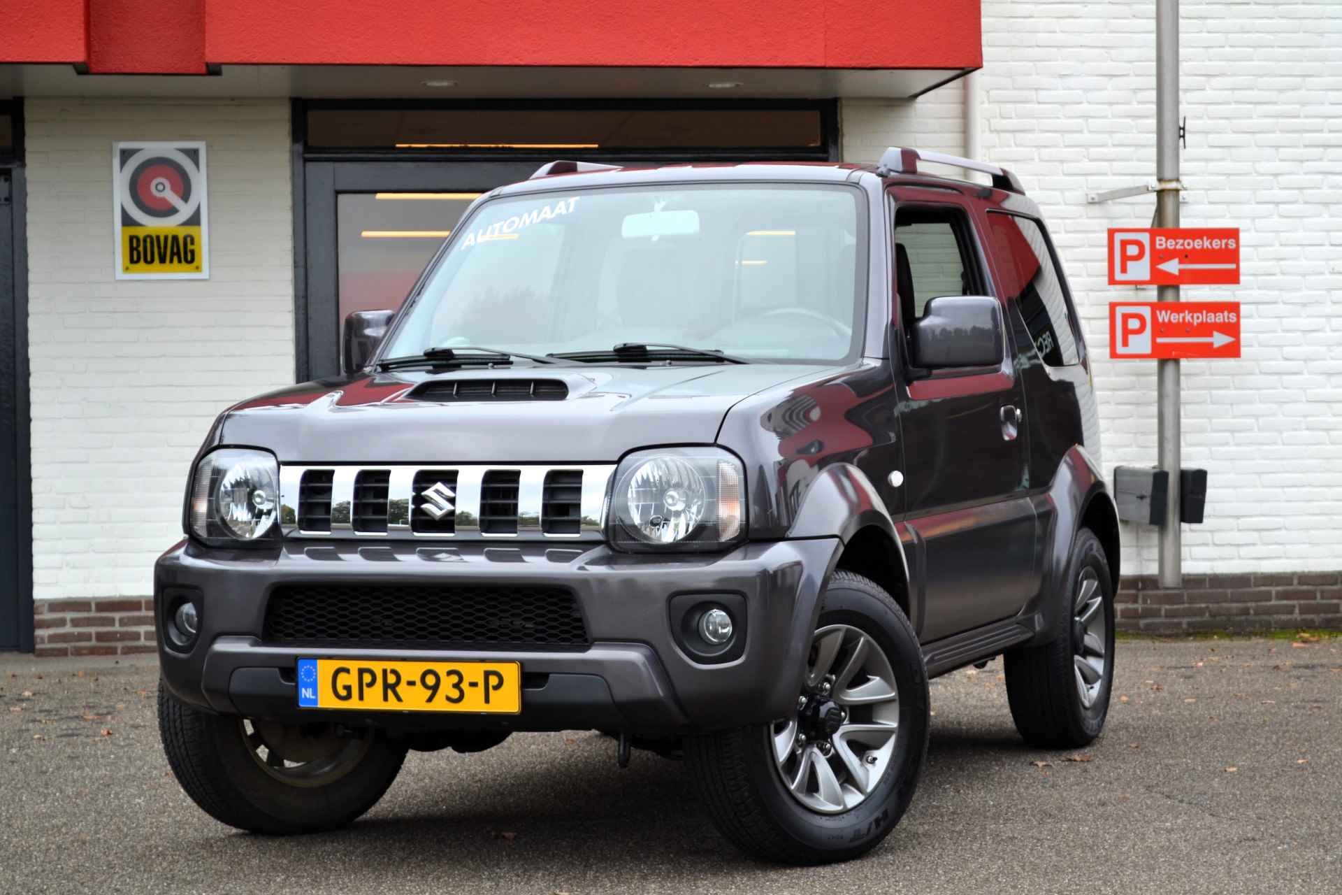 Suzuki Jimny 1.3 Exclusive, Automaat, 4X4, Airco, Leder, 32.000 km ! LM, Dakrail, etc - 1/24