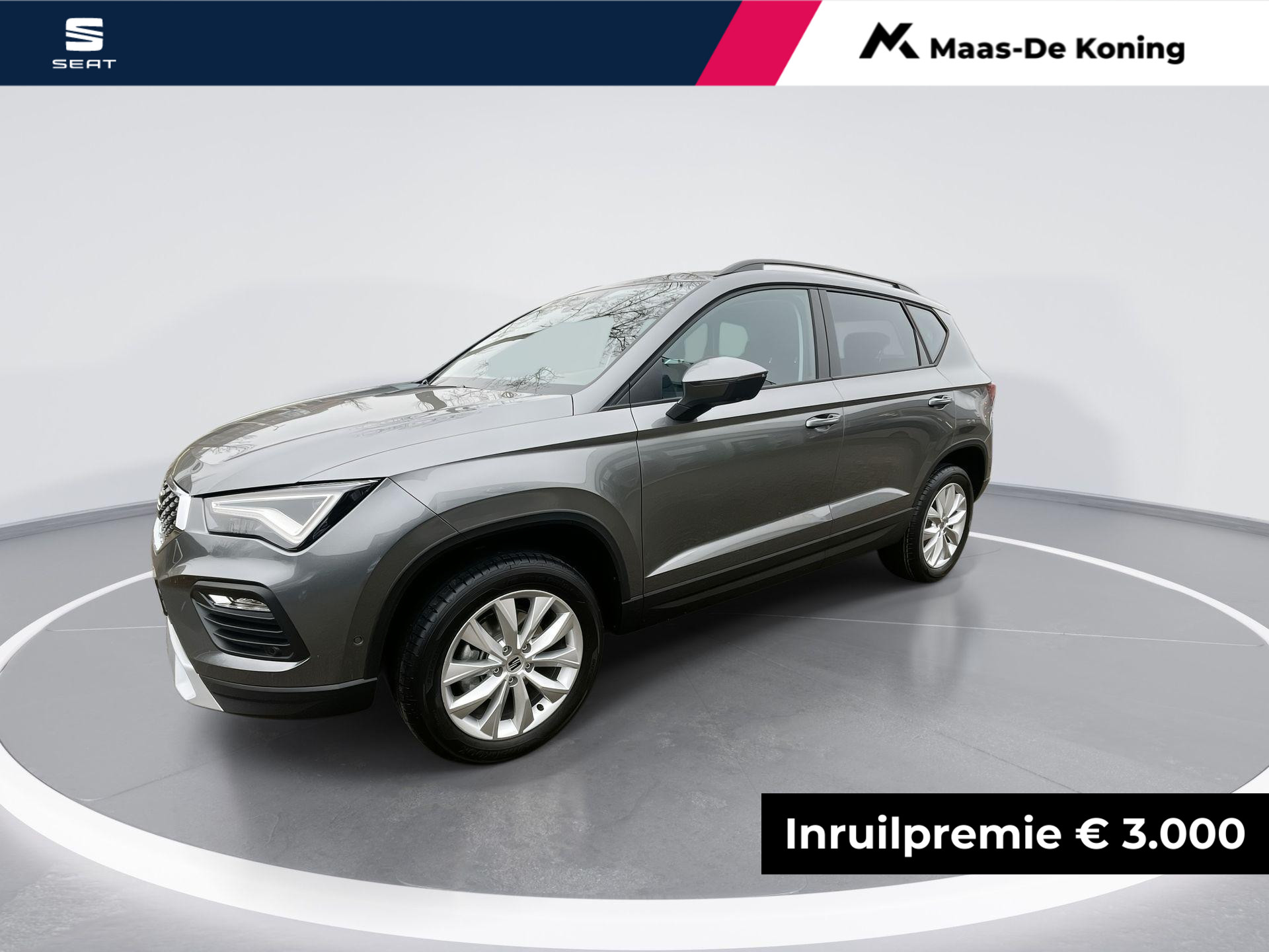 SEAT Ateca Style Business Intense 1.0 TSI 85kW / 115pk SUV 6 versn. Hand | Metallic Lak | lichtmetalen Velgen | 3000,- inruilvoordeel!