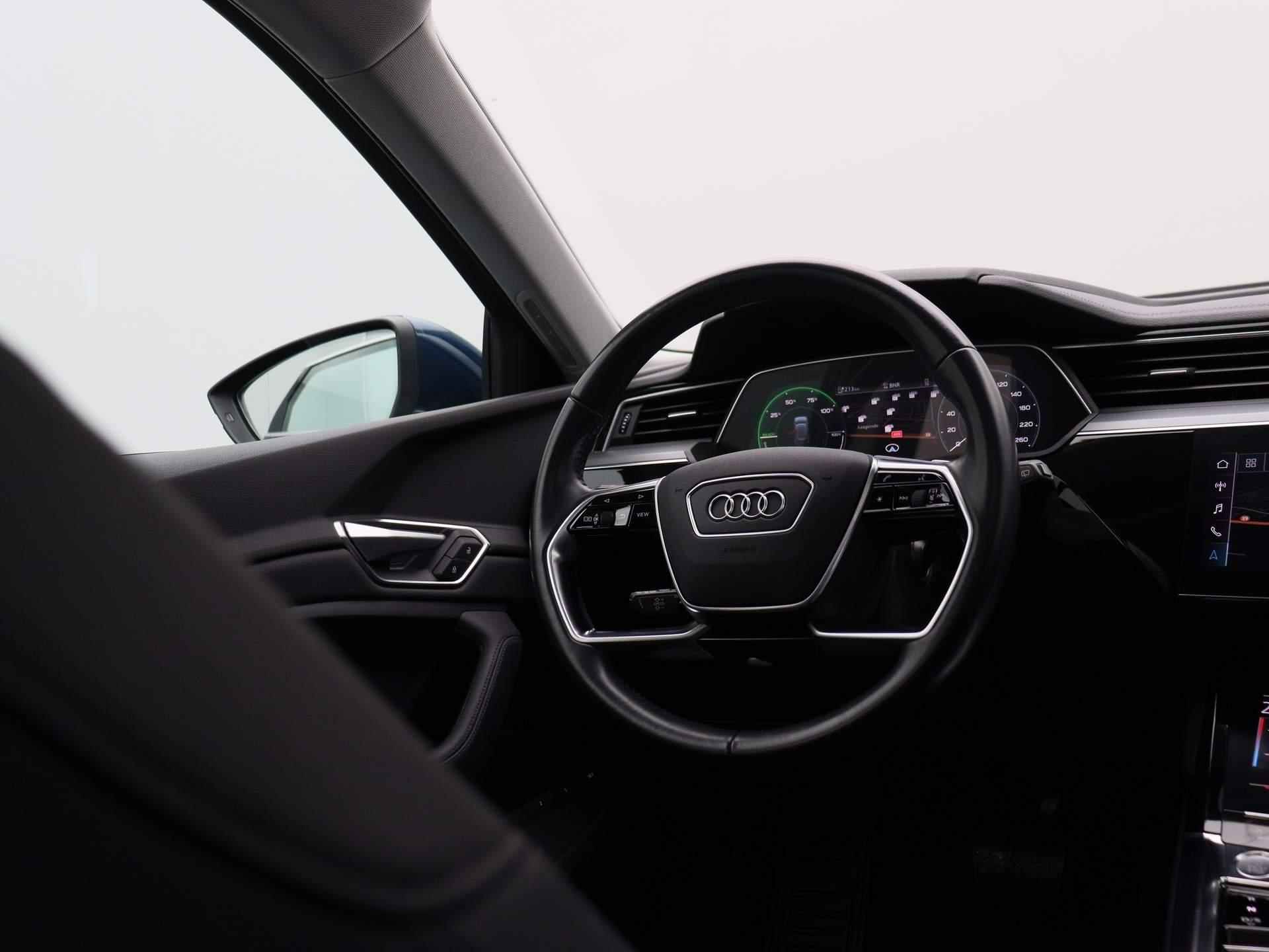 Audi e-tron e-tron 50 quattro Launch edition plus 71 kWh | Leder | Navigatie | Panoramadak | 20" - 10/52