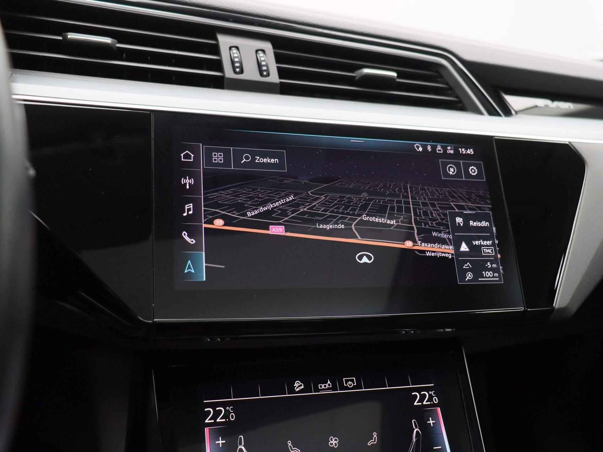 Audi e-tron e-tron 50 quattro Launch edition plus 71 kWh | Leder | Navigatie | Panoramadak | 20" - 19/52