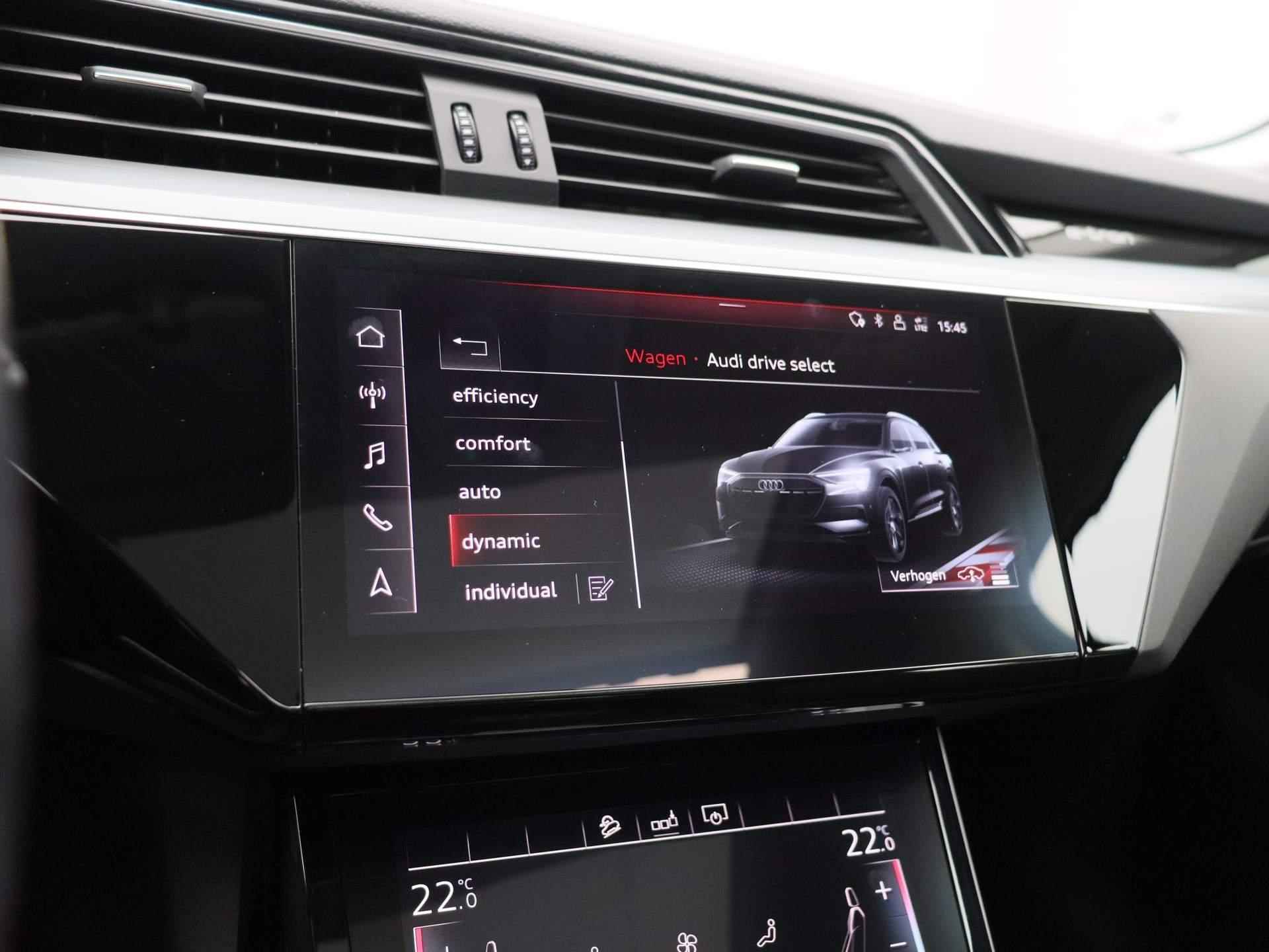 Audi e-tron e-tron 50 quattro Launch edition plus 71 kWh | Leder | Navigatie | Panoramadak | 20" - 36/52