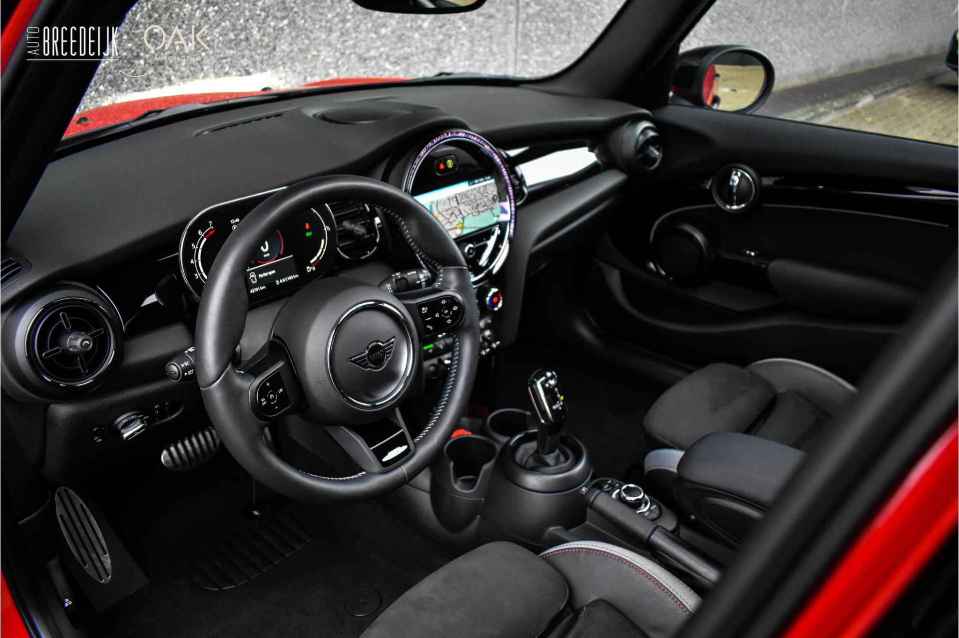 MINI Mini 1.5 Cooper Aut. | JCW-Trim | Navigatie | Panorama | Leder/Alcantara | Camera | 17"LM | Chili Red - 3/27