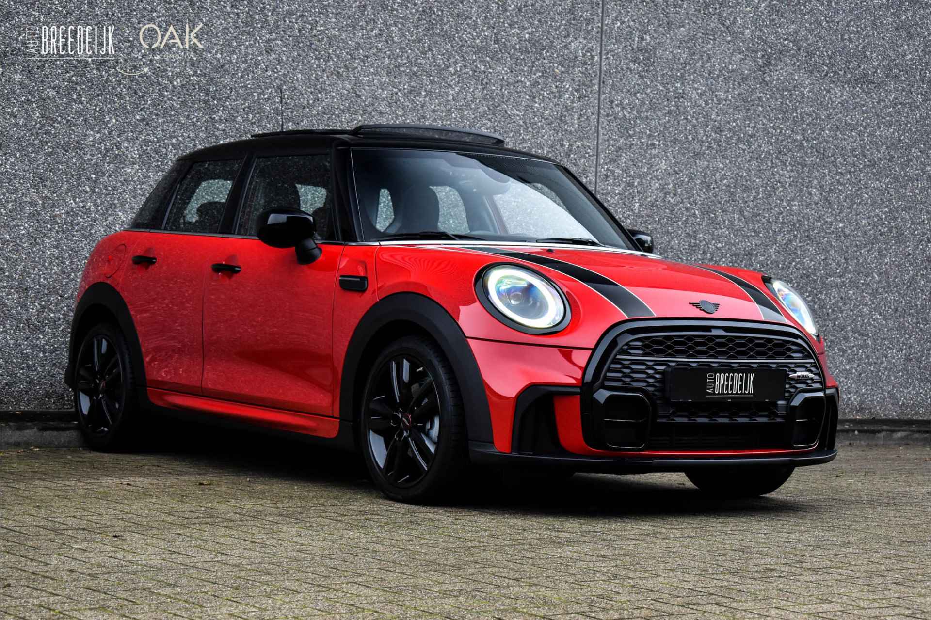 MINI Mini 1.5 Cooper Aut. | JCW-Trim | Navigatie | Panorama | Leder/Alcantara | Camera | 17"LM | Chili Red - 6/27