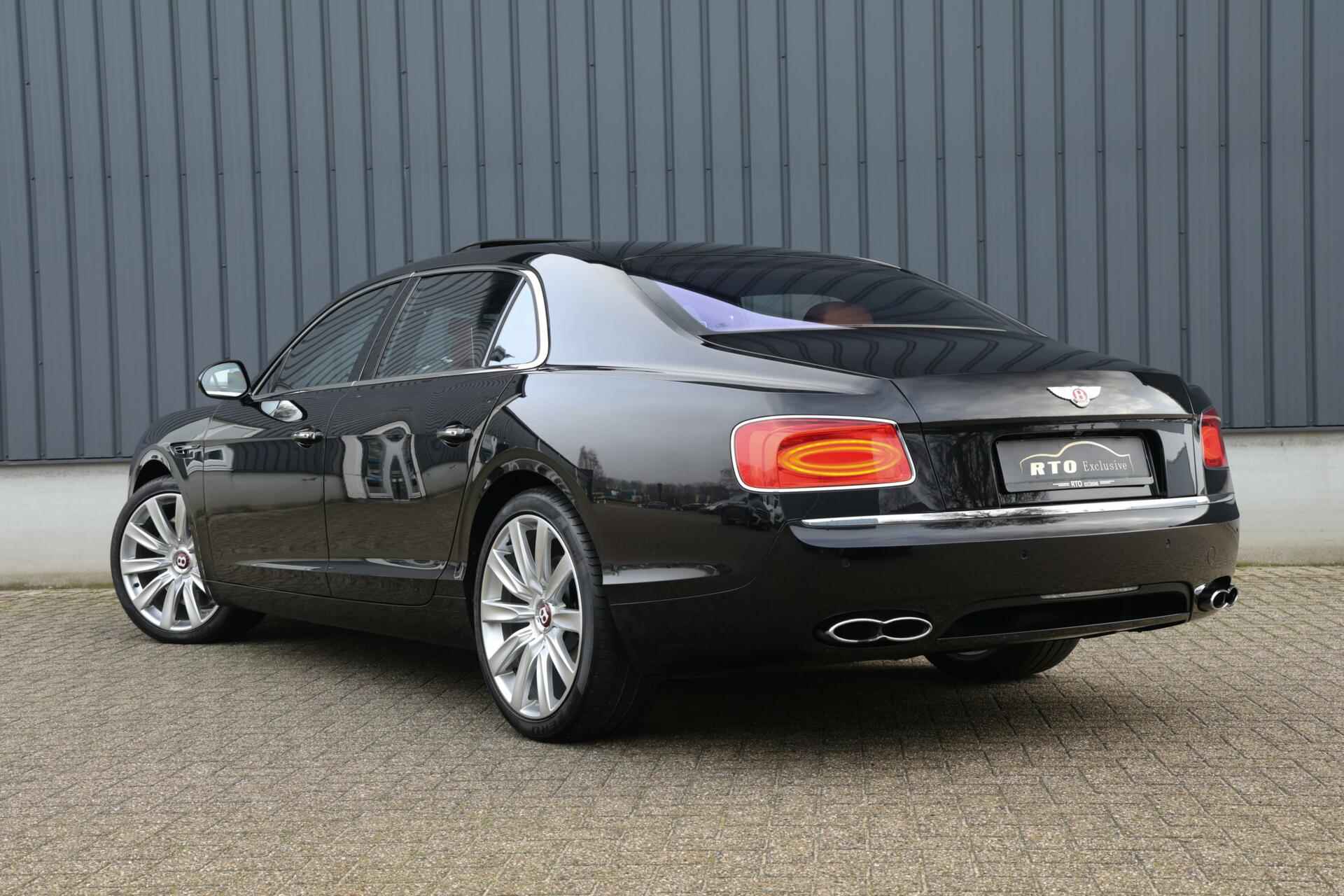 Bentley Flying Spur 4.0 V8|Massage V+A|ACC|Multimedia achter - 4/70