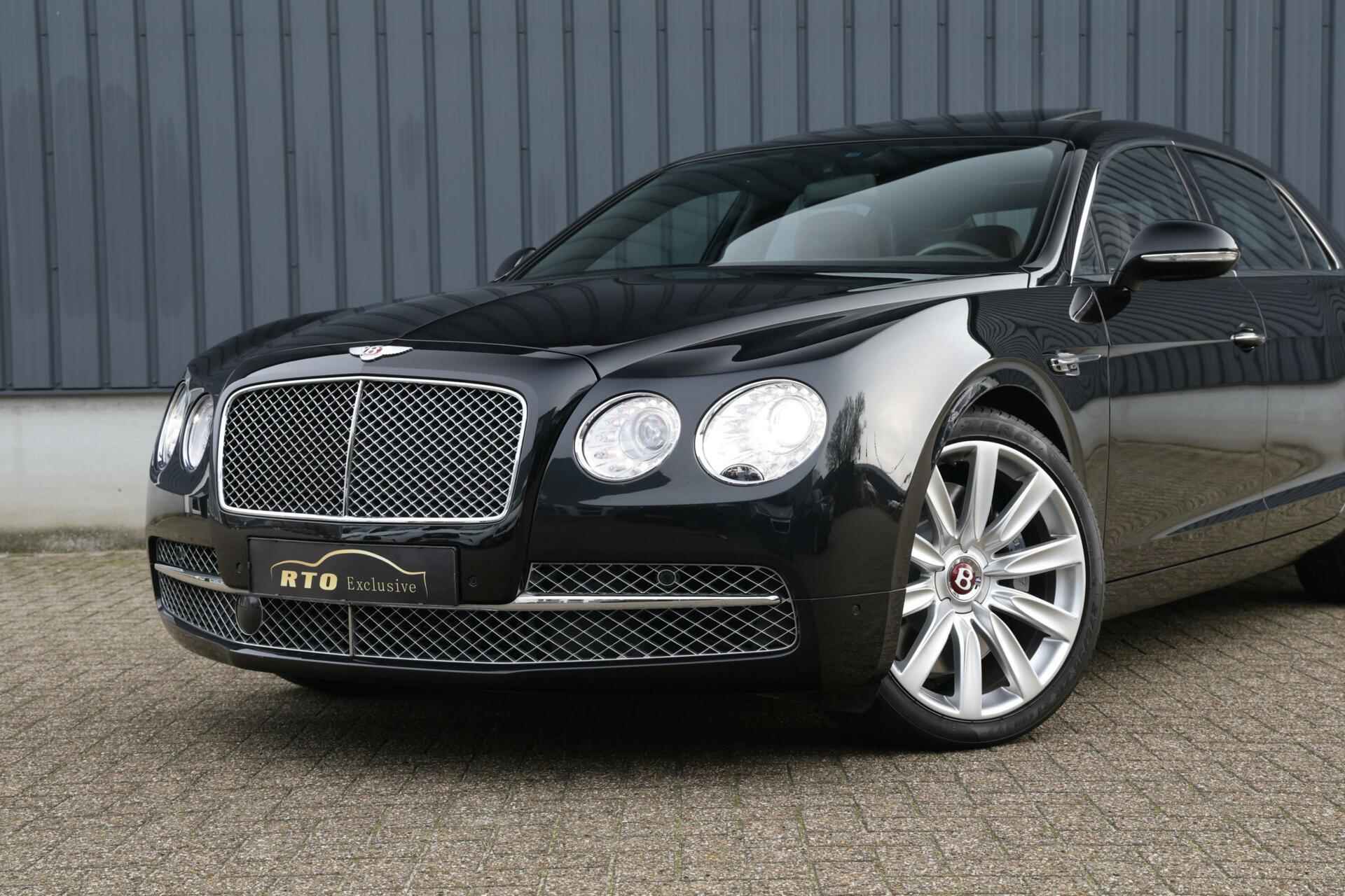 Bentley Flying Spur 4.0 V8|Massage V+A|ACC|Multimedia achter - 8/70