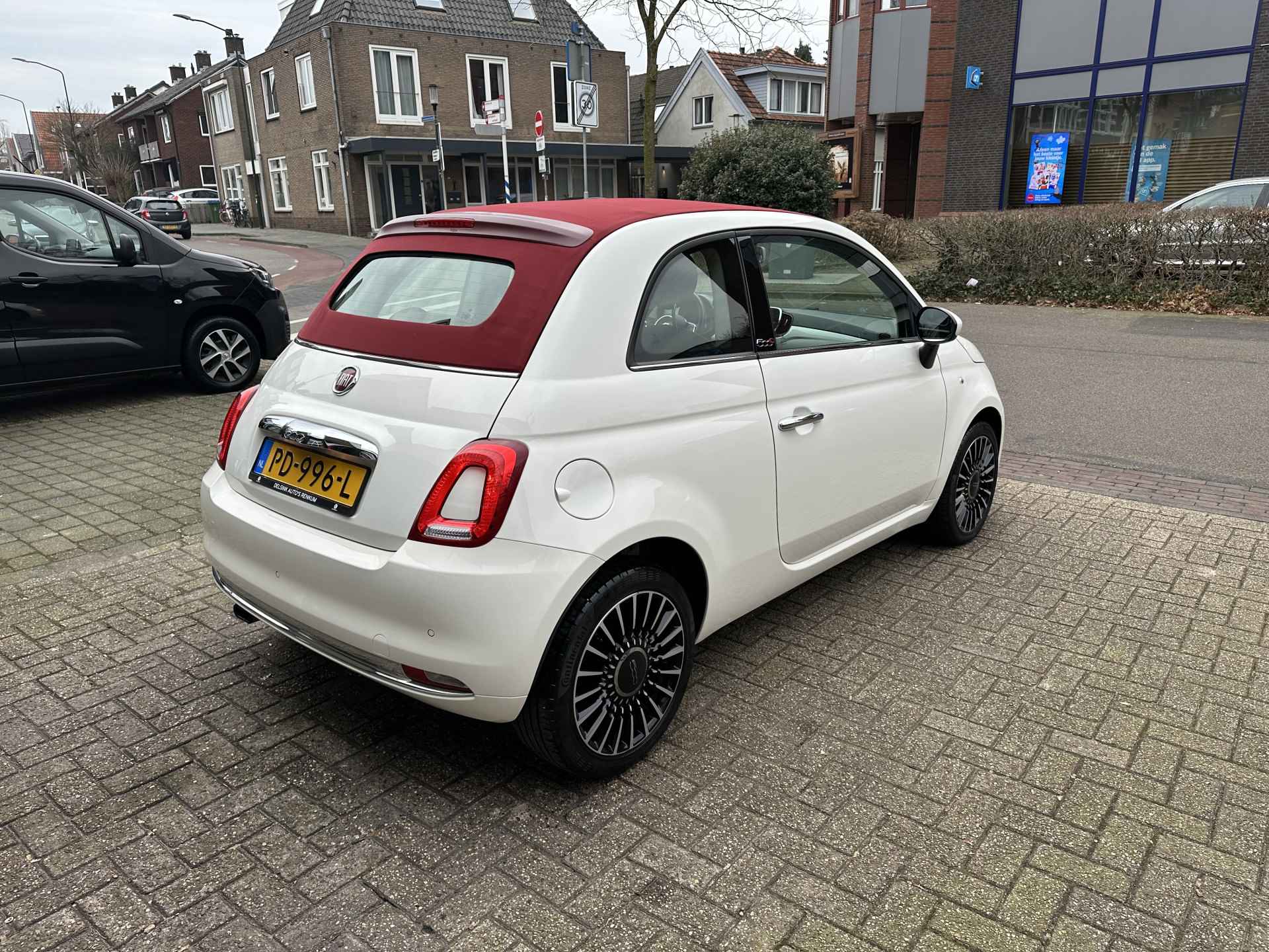 Fiat 500C 0.9 TwinAir Turbo Lounge All-in Prijs Airco/Navi/Cruise/Parkeer sens achter - 5/24