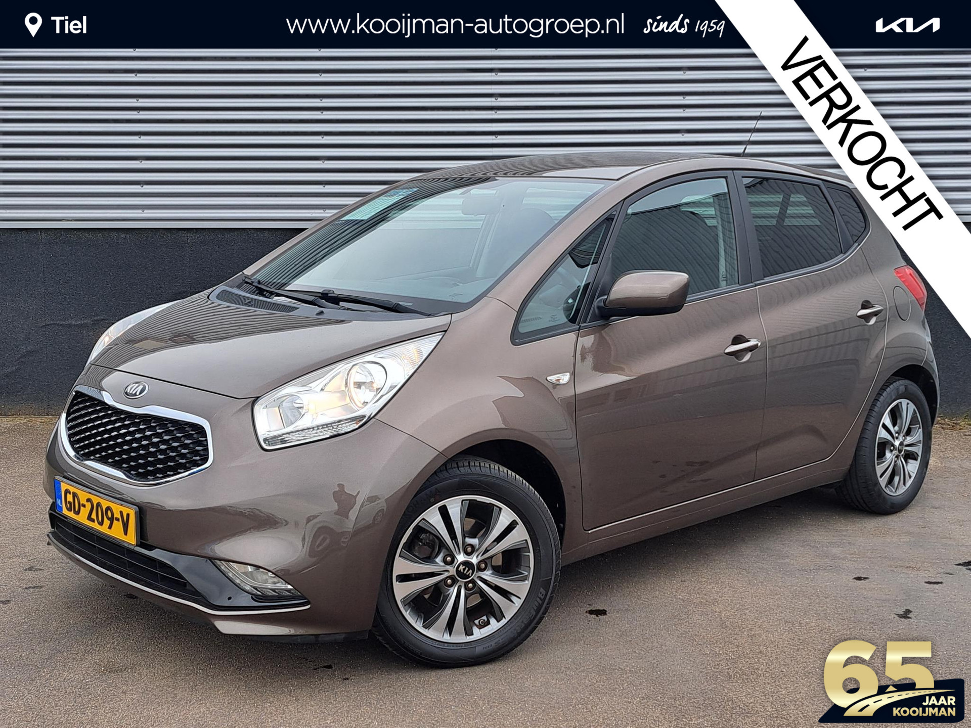 Kia Venga 1.4 CVVT First Edition | Dealer onderhouden | Nieuw geleverd | Full map navigatie | Achteruitrijcamera | Climate control | Cruise control | 16" lm velgen |