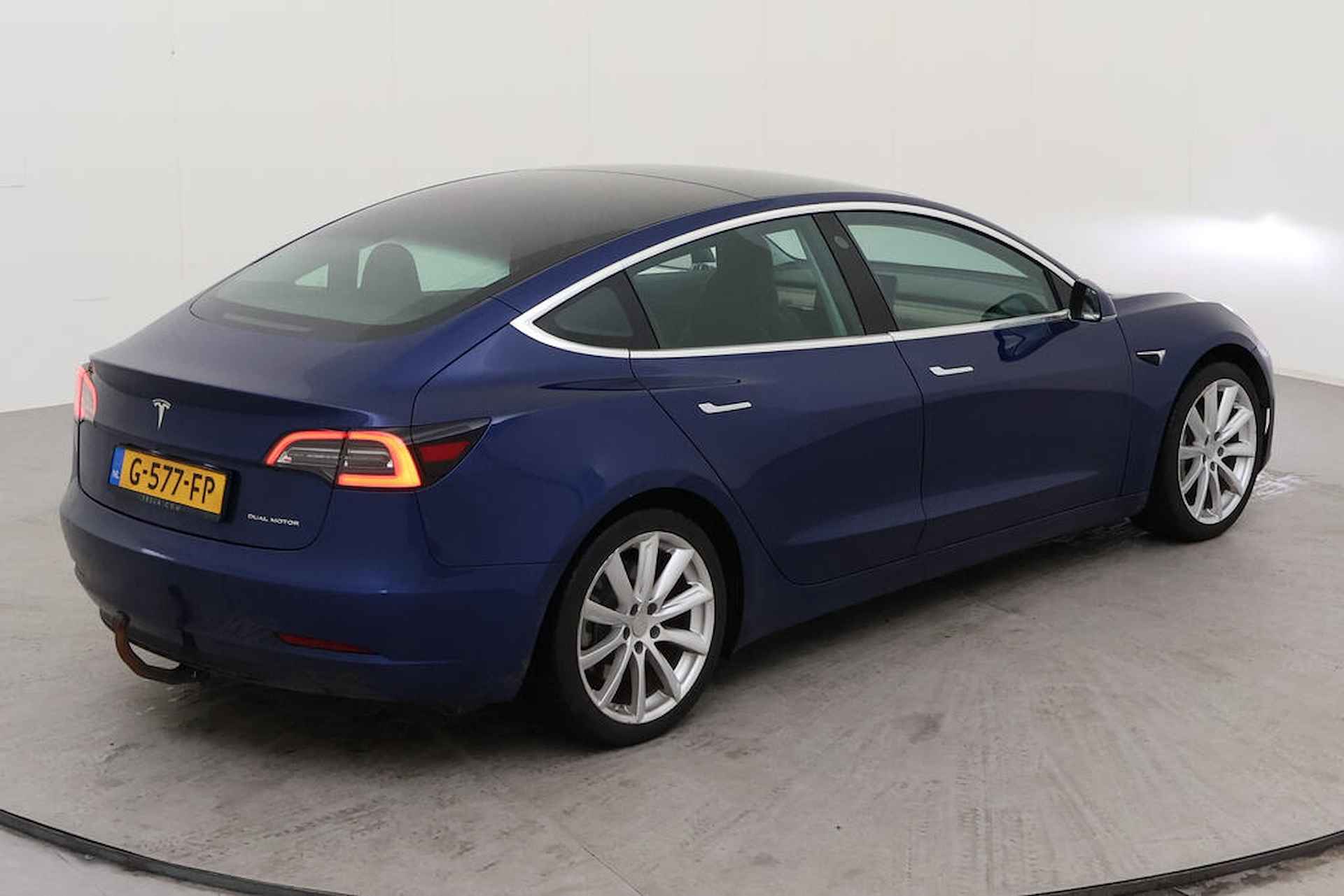 Tesla Model 3 Long Range AWD 75 kWh  Full Self Driving  geleverd Trekhaak 19" - 7/14