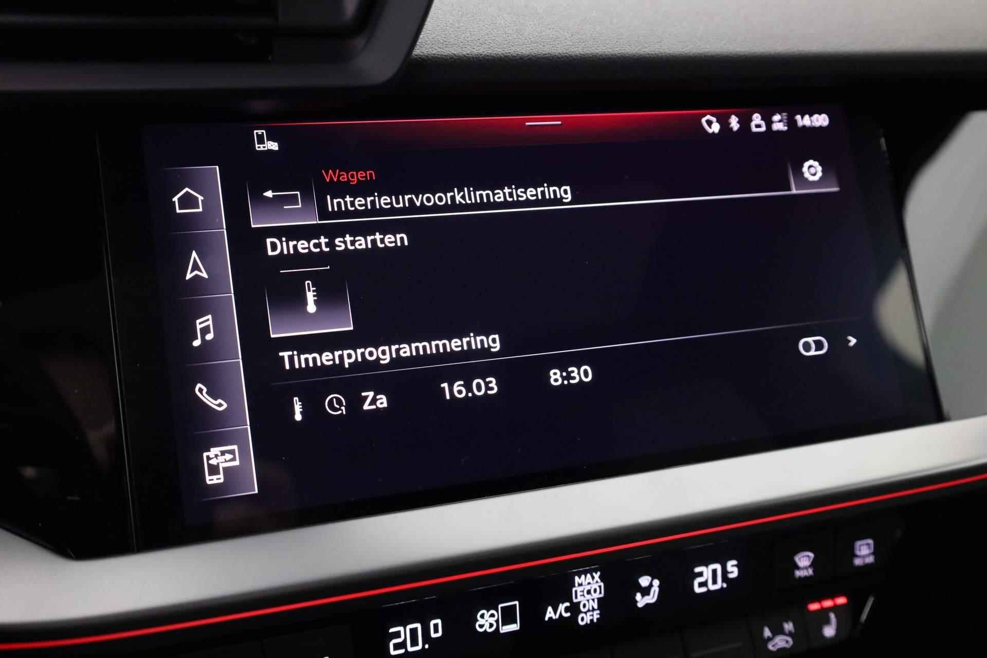 Audi A3 Sportback 45 TFSI e 245PK S-tronic S edition Competition | Panoramadak | Matrix LED | B&O Sound | Standkachel | 19 inch | - 22/45