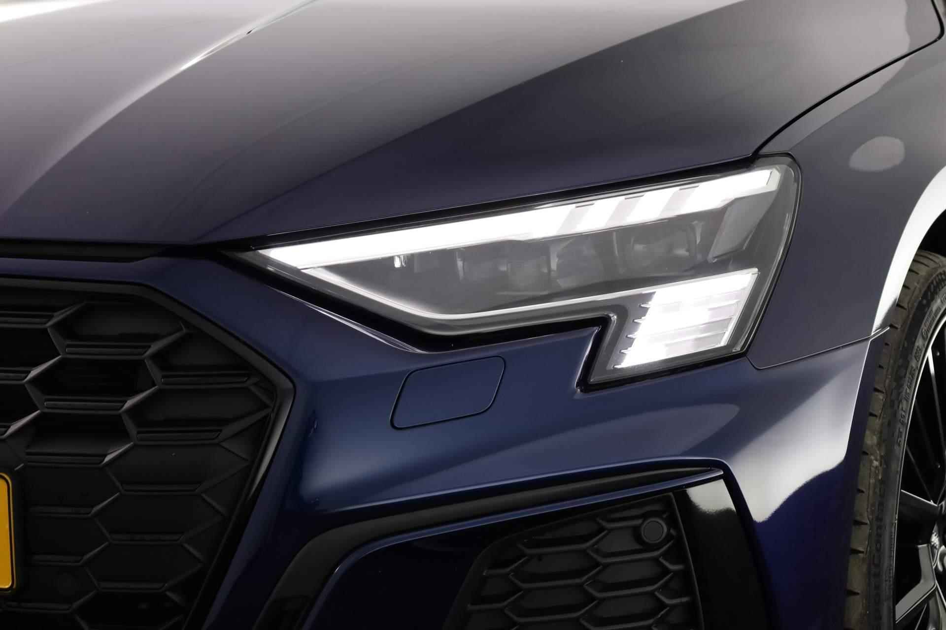 Audi A3 Sportback 45 TFSI e 245PK S-tronic S edition Competition | Panoramadak | Matrix LED | B&O Sound | Standkachel | 19 inch | - 23/45