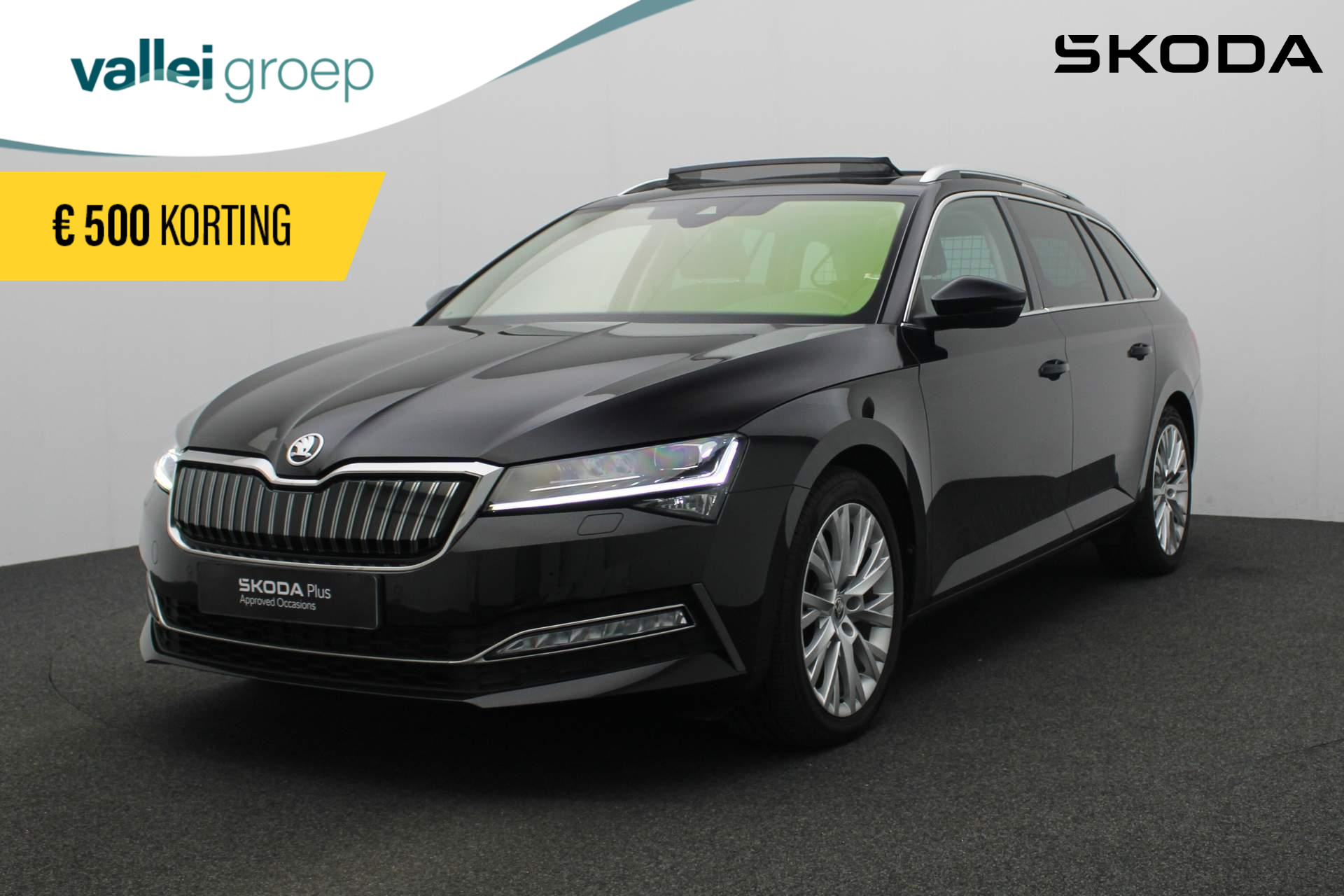 Skoda Superb Combi 1.4 TSI 218PK DSG iV Style | Pano | Parkeersensoren voor/achter | Stoelverwarming | Cruise | 18 inch