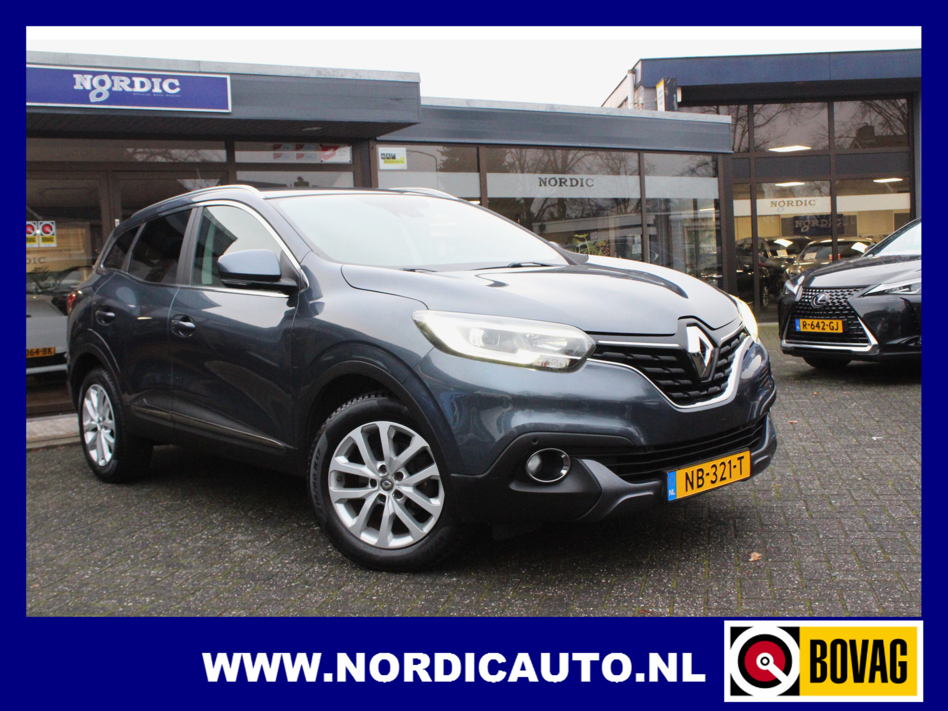 Renault Kadjar 1.2 TCE INTENS AUTOMAAT/ NAVIGATIE-CLIMATE-PDC bij viaBOVAG.nl